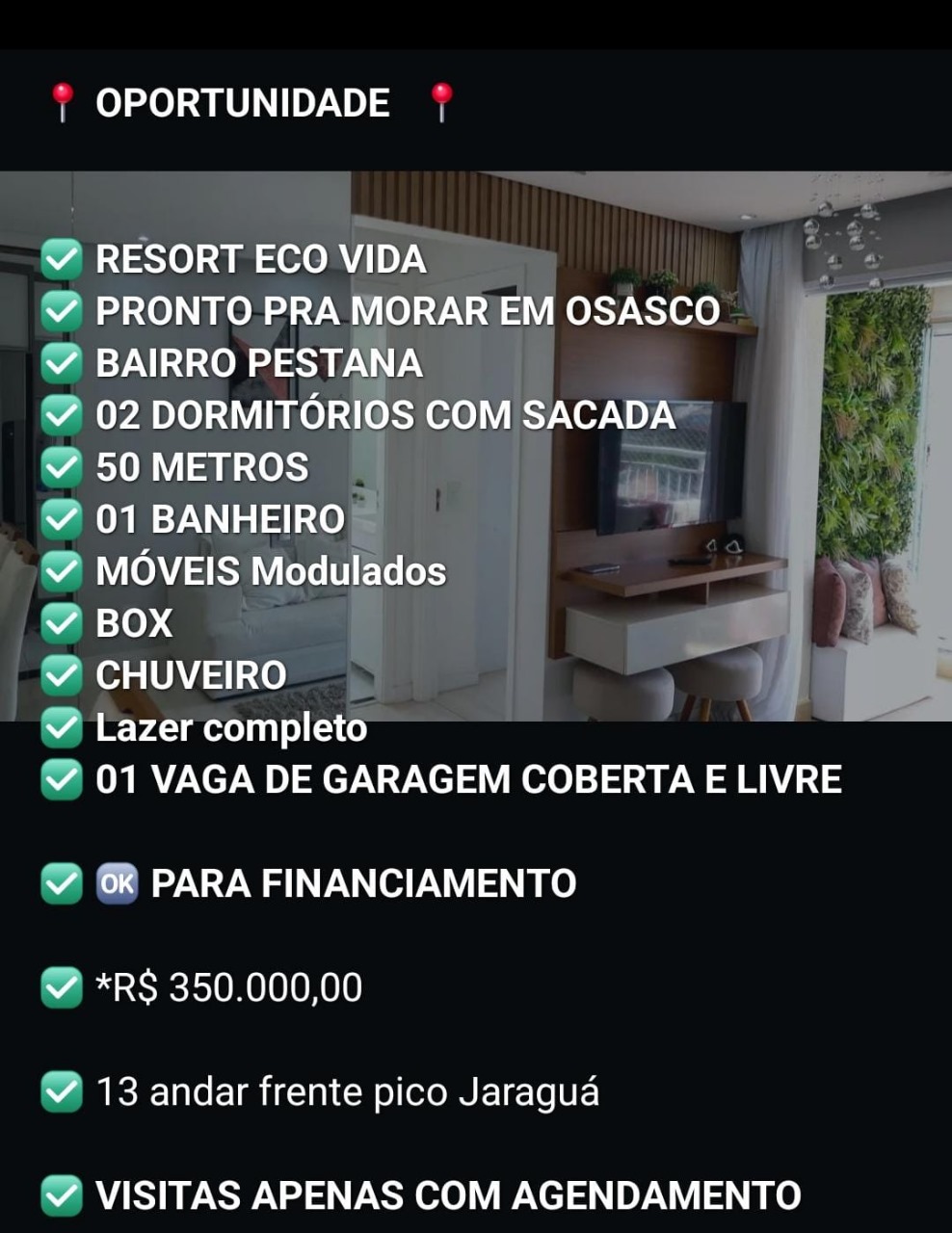 ? LINDO APARTAMENTO A VENDA COM 2 DORMITÓRIOS, NO JD ROBERTO - OSASCO - SP