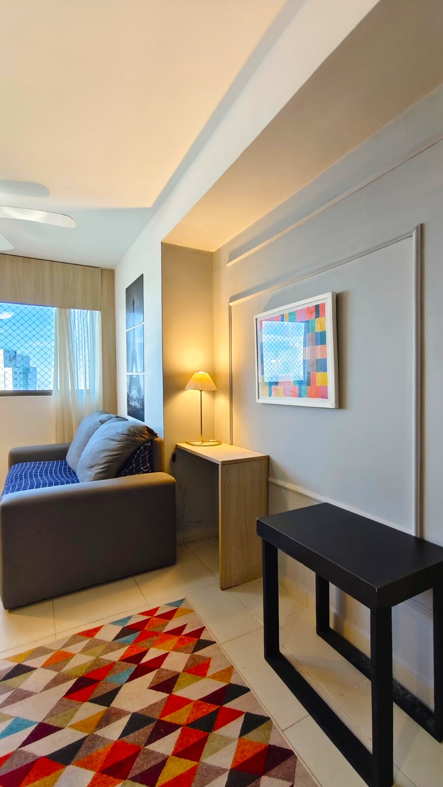 Flat mobiliado para locação em Boa Viagem - 33m² com 1 vaga