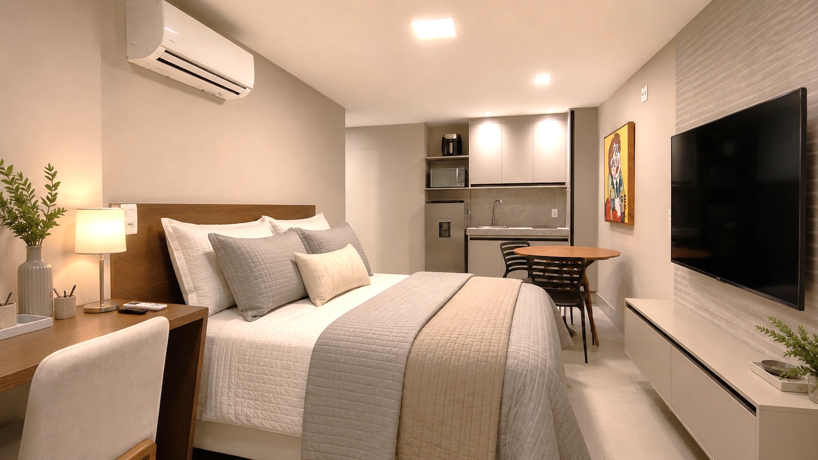 LOFT Mobiliado - À Venda - 27m² - Quarto - 1 Suite - Boa Viagem