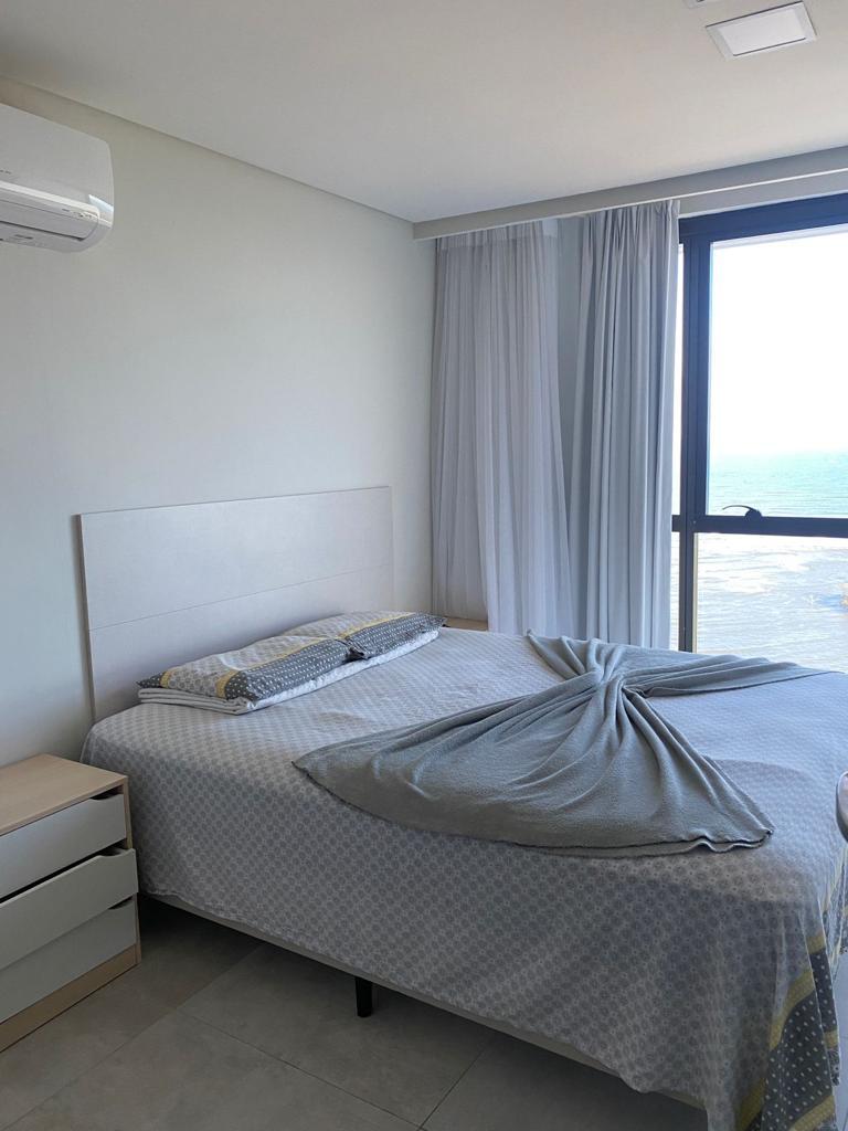 Flat com linda vista mar - mobiliado - Locação em Barra de Jangada