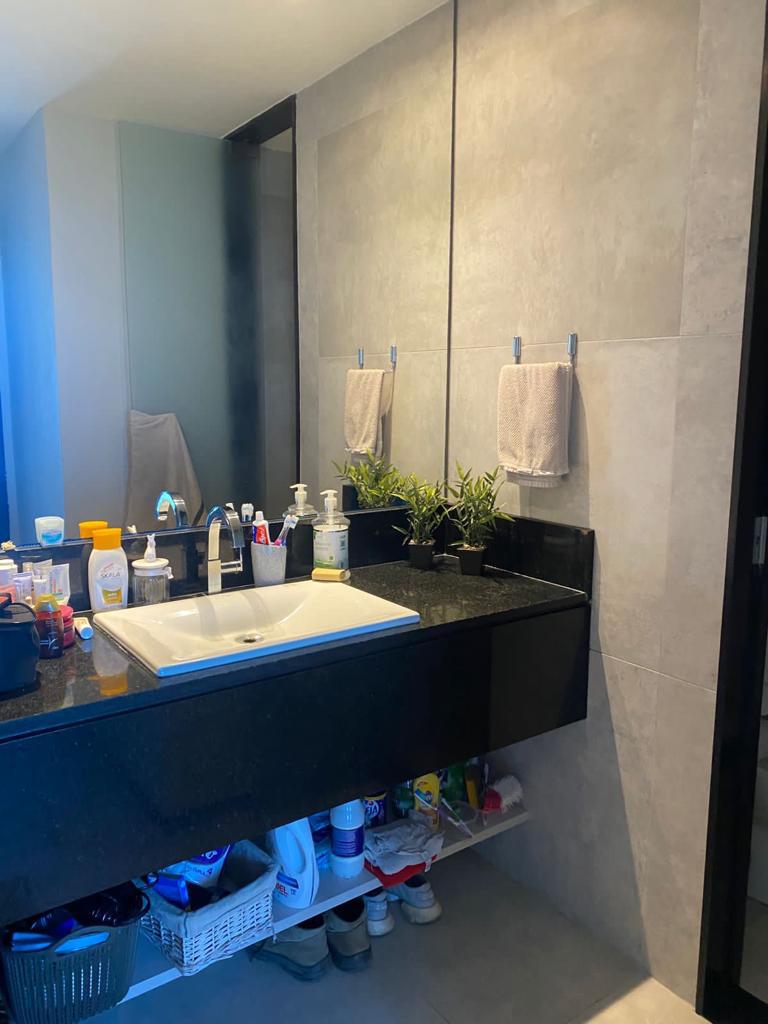 Flat com linda vista mar - mobiliado - Locação em Barra de Jangada