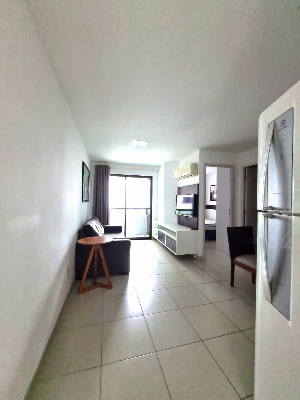 FLAT  1 quarto Locação Mobíliado - Varanda - Boa Viagem