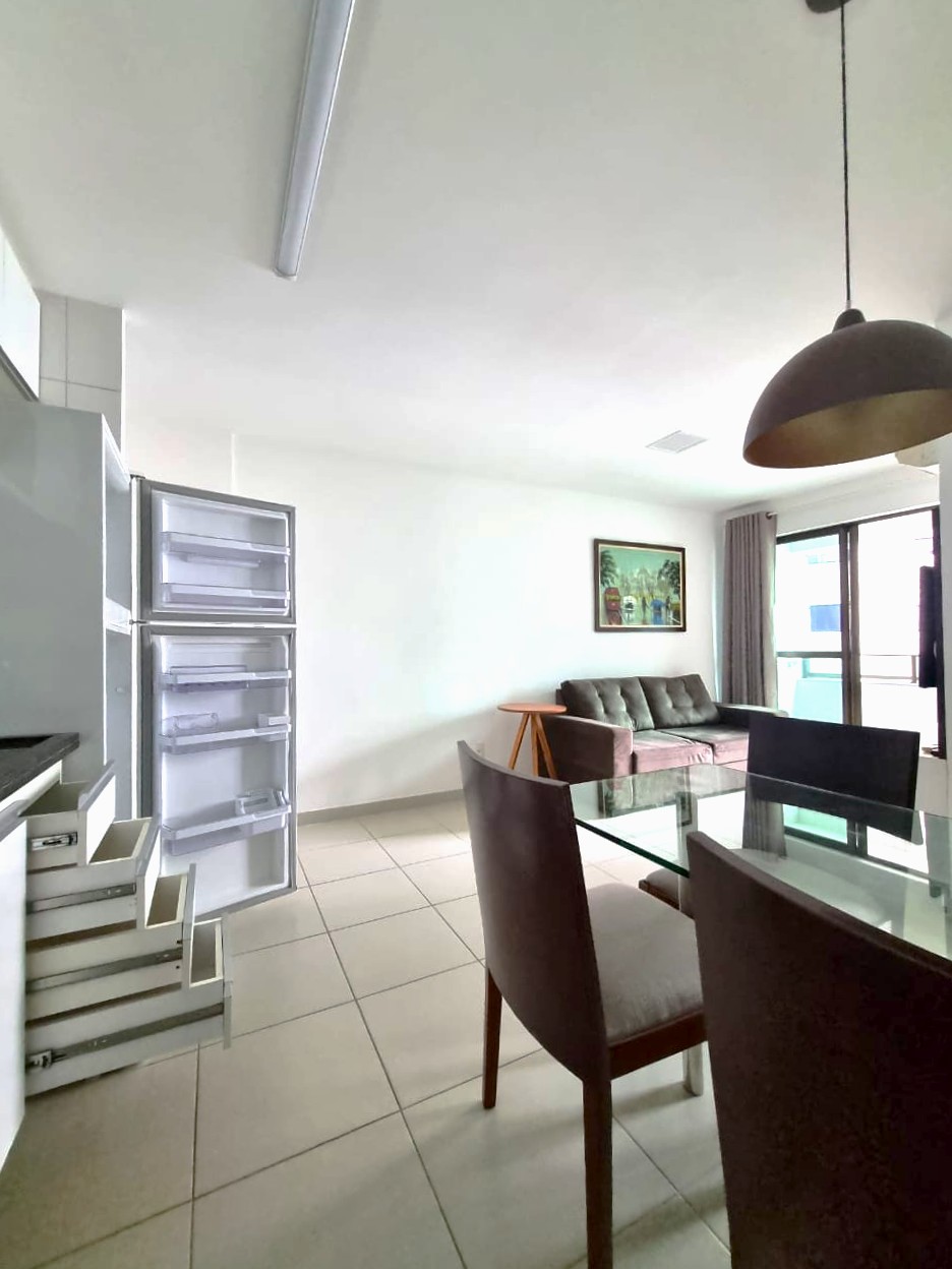FLAT  1 quarto Locação Mobíliado - Varanda - Boa Viagem