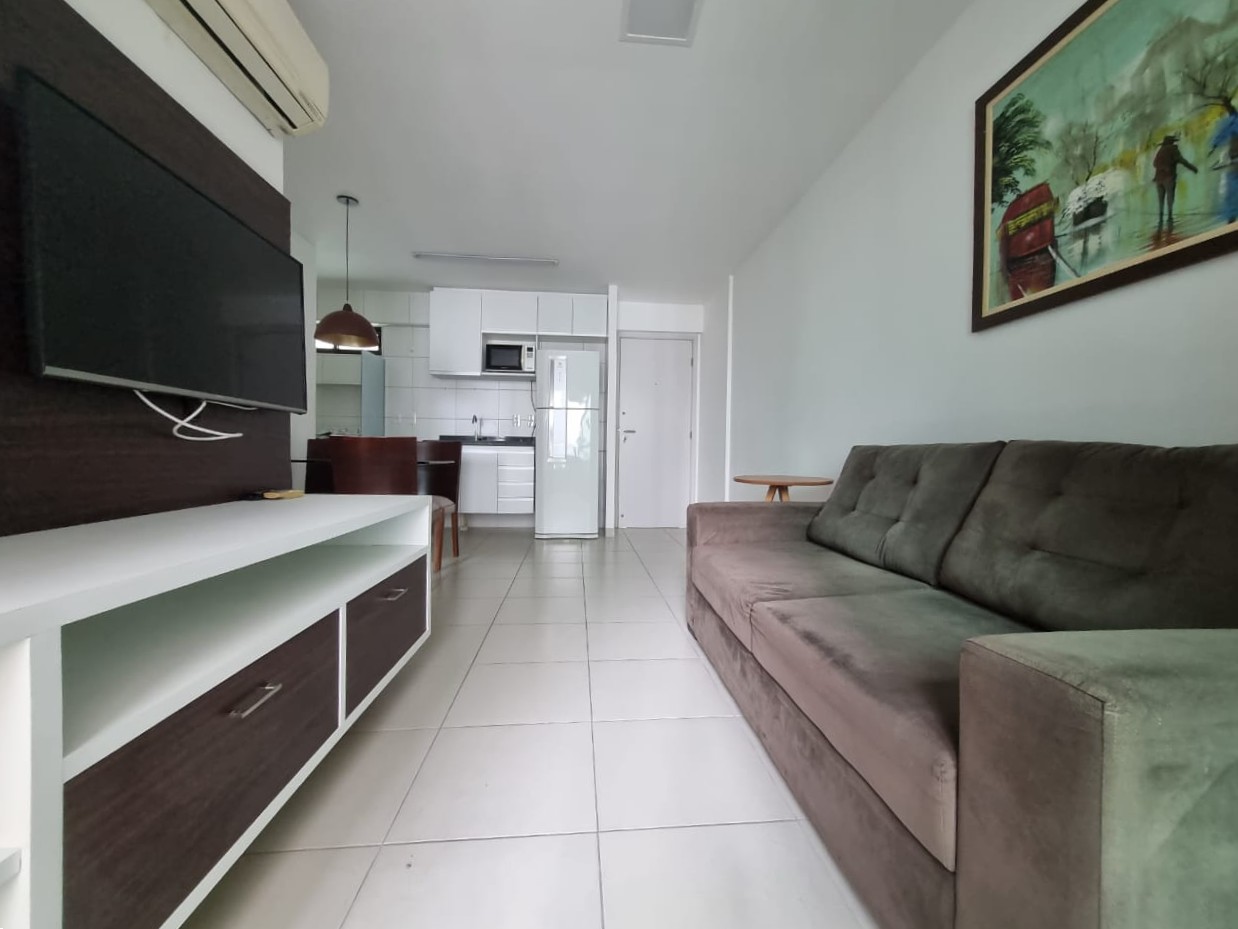 FLAT  1 quarto Locação Mobíliado - Varanda - Boa Viagem