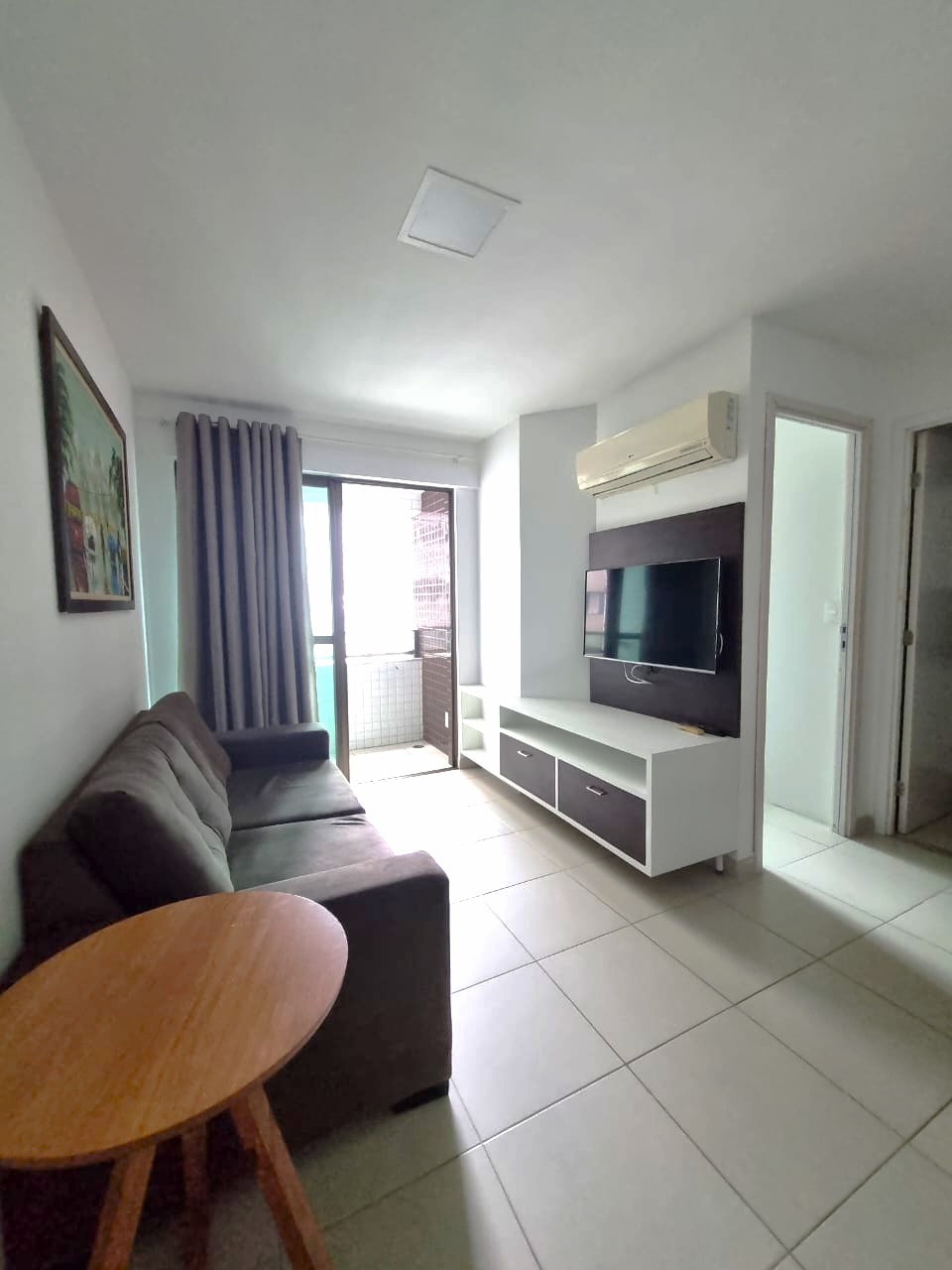 FLAT  1 quarto Locação Mobíliado - Varanda - Boa Viagem