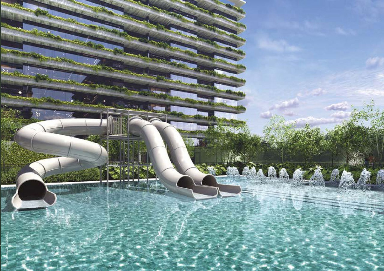 Apartamento na Barra. Arte Botânica Residencial - Cidade Arte.  2 qtos. suíte, 1 vaga.
