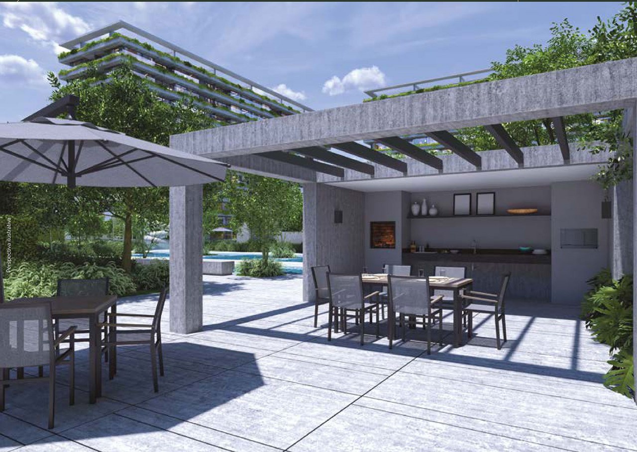 Apartamento na Barra. Arte Botânica Residencial - Cidade Arte.  2 qtos. suíte, 1 vaga.