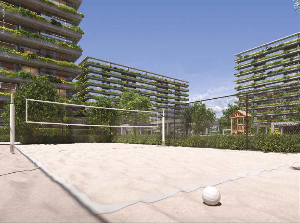 Apartamento na Barra. Arte Botânica Residencial - Cidade Arte.  2 qtos. suíte, 1 vaga.
