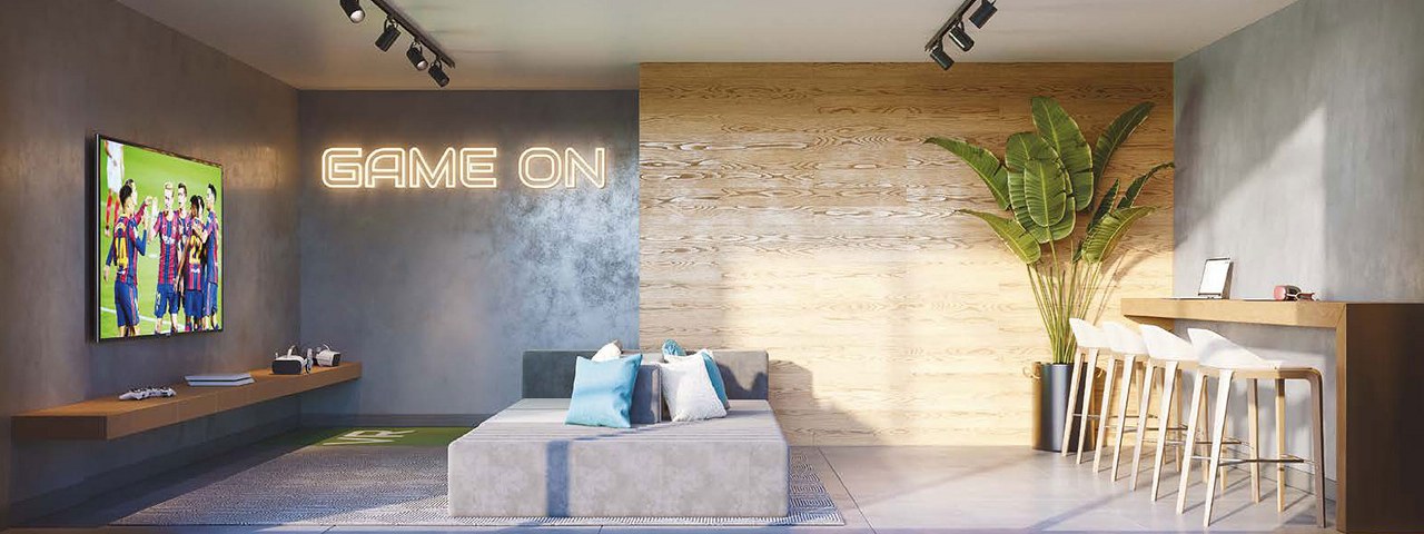 Apartamento na Barra. Arte Botânica Residencial - Cidade Arte.  2 qtos. suíte, 1 vaga.