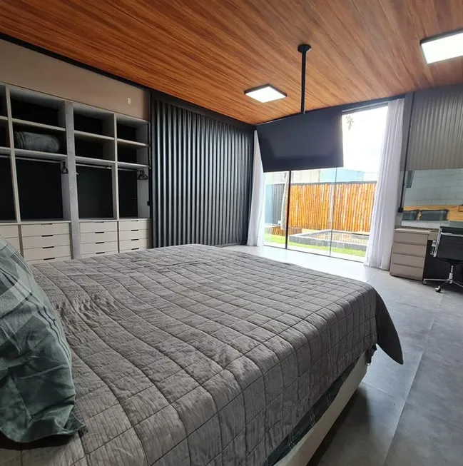 Casa em Condomínio Reserva das Garças - Com 4 Quartos e 5 banheiros à Venda, 350 m² por R$ 1.590.000
