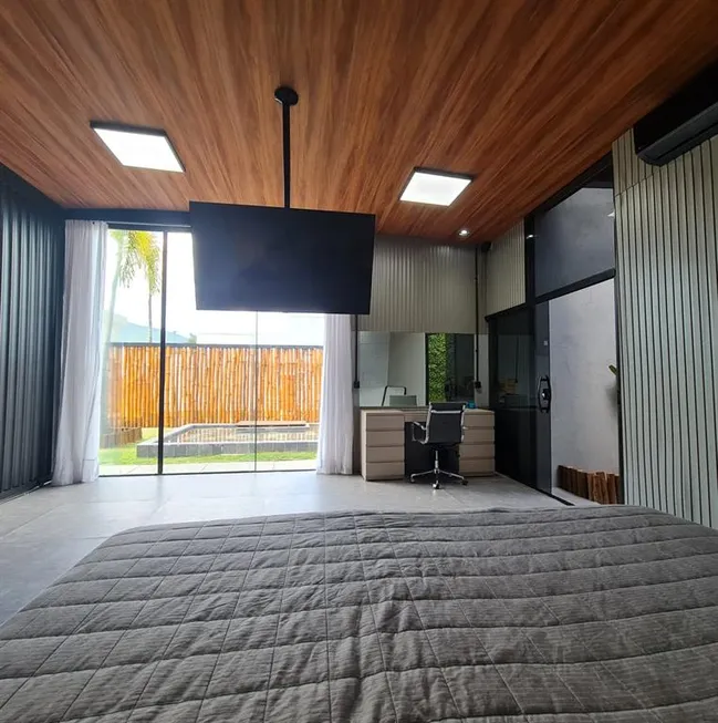 Casa em Condomínio Reserva das Garças - Com 4 Quartos e 5 banheiros à Venda, 350 m² por R$ 1.590.000