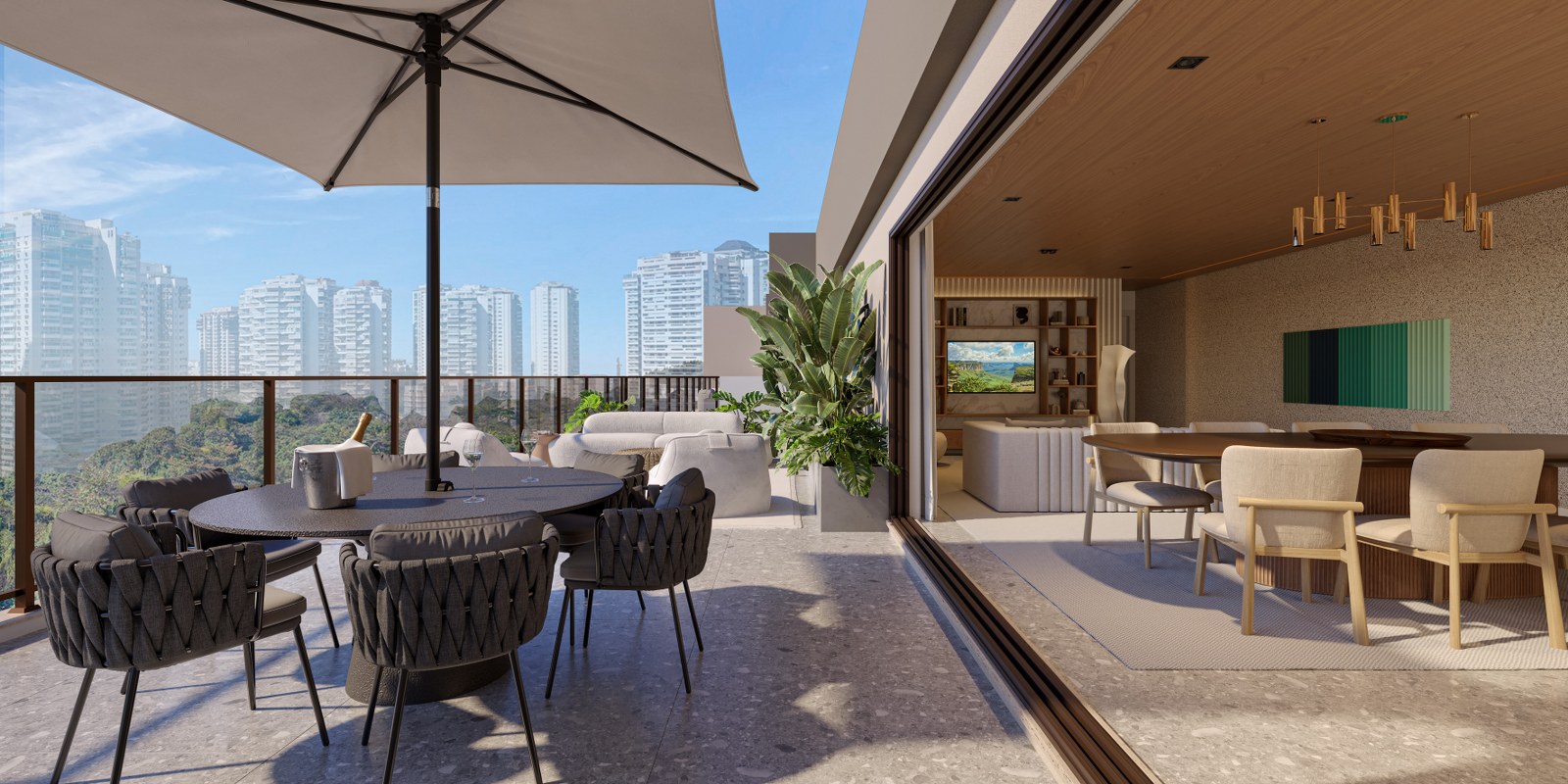 APARTAMENTO NA BARRA  DA TIJUCA - GAEA HOME RESORT - 03 e 04 SUÍTES