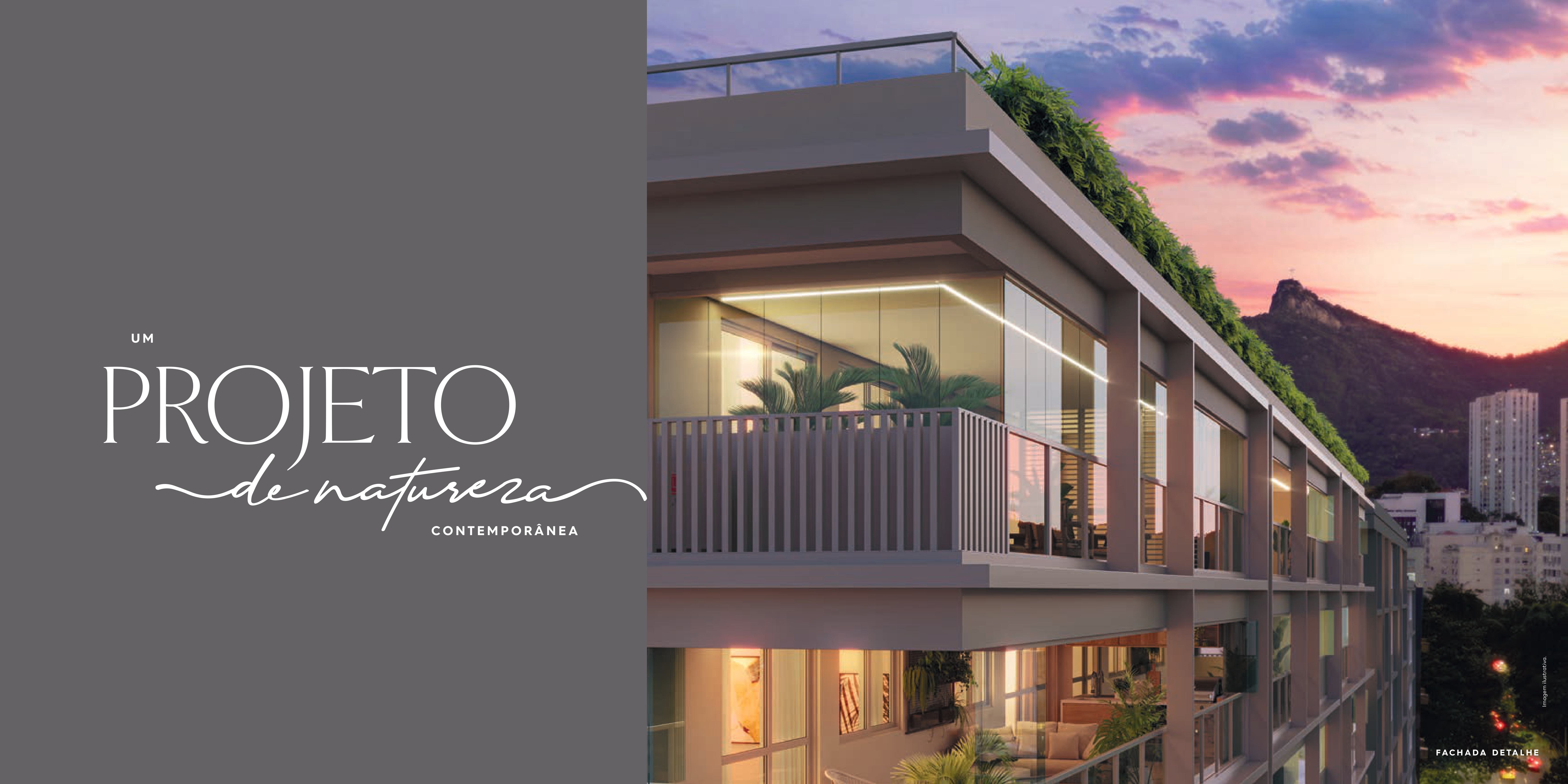 Apartamentos LAR 233 RESERVA DO BOSQUE - 1, 2, 3 e 4 Quartos. em Laranjeiras 