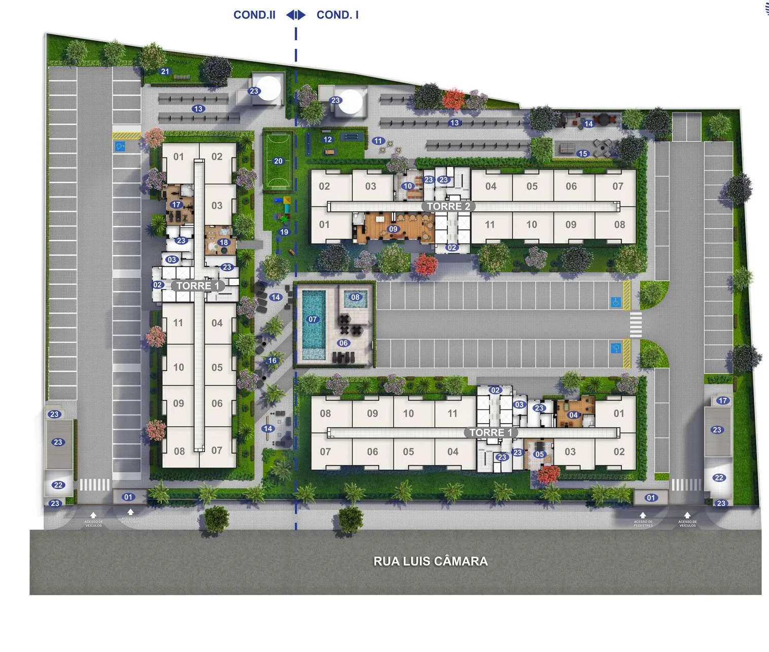 NOVA OLARIA RESIDENCIAL - CURY - APARTAMENTOS COM 2 QUARTOS E LAZER COMPLETO
