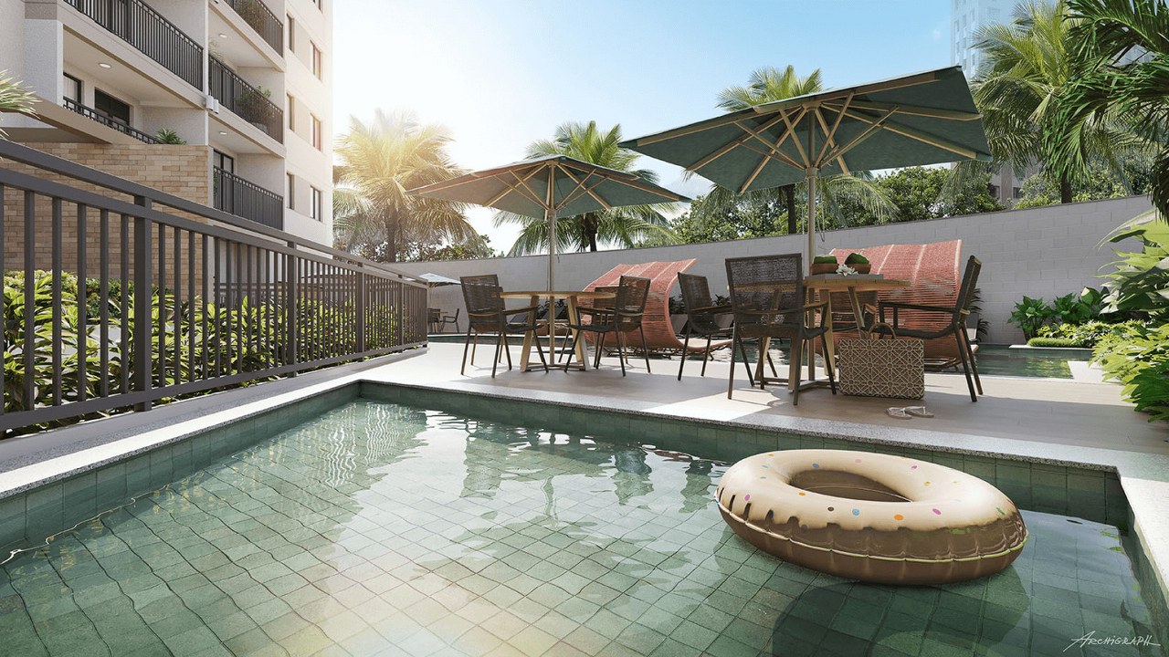 ORIGEM PORTO IMPERIAL SÃO CRISTÓVÃO -  APARTAMENTOS COM 02 E 03 QTOS. SUÍTE  E LAZER COMPLETO.  