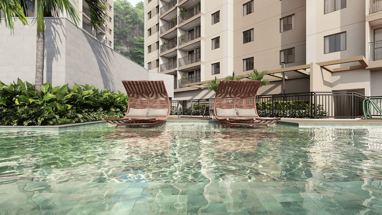 ORIGEM PORTO IMPERIAL SÃO CRISTÓVÃO -  APARTAMENTOS COM 02 E 03 QTOS. SUÍTE  E LAZER COMPLETO.  