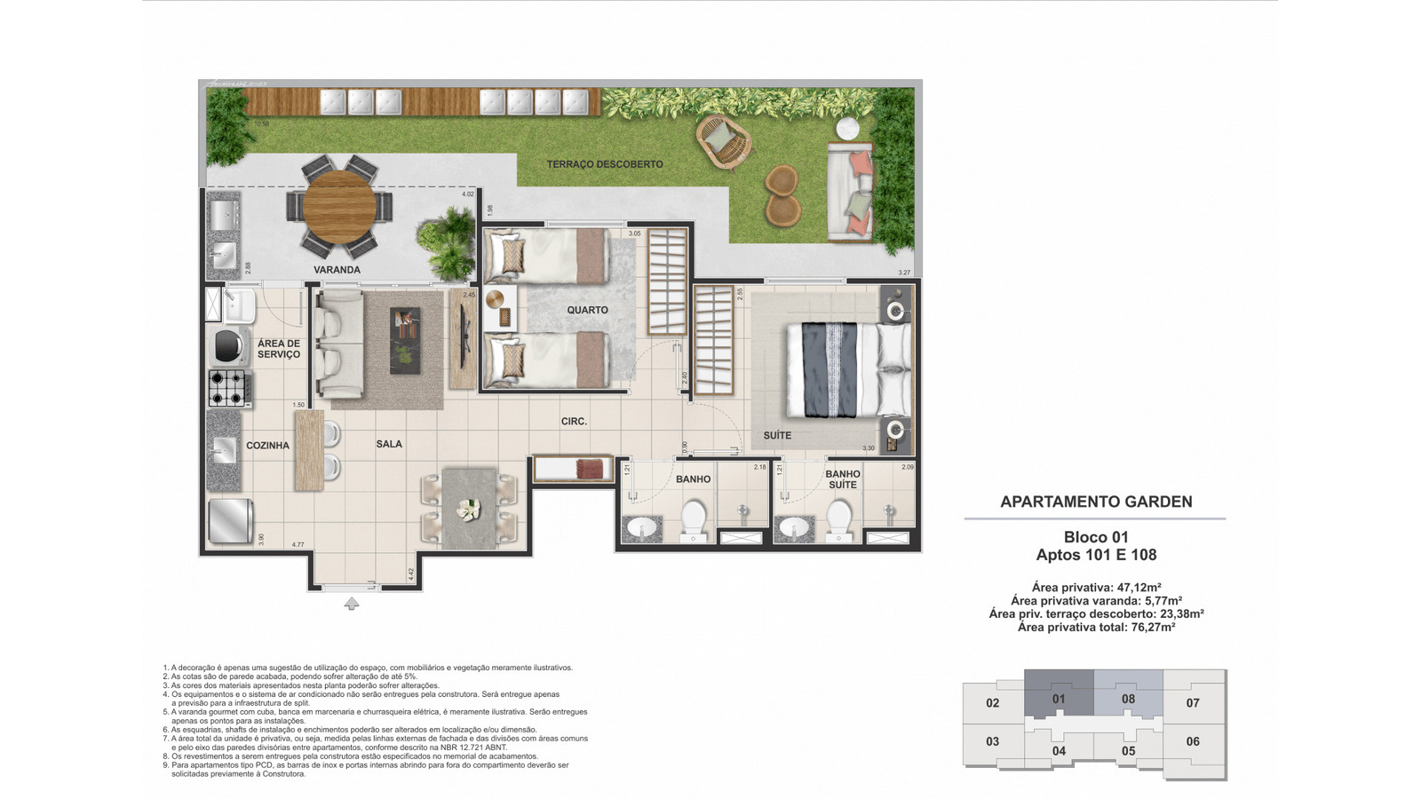 ORIGEM PORTO IMPERIAL SÃO CRISTÓVÃO -  APARTAMENTOS COM 02 E 03 QTOS. SUÍTE  E LAZER COMPLETO.  