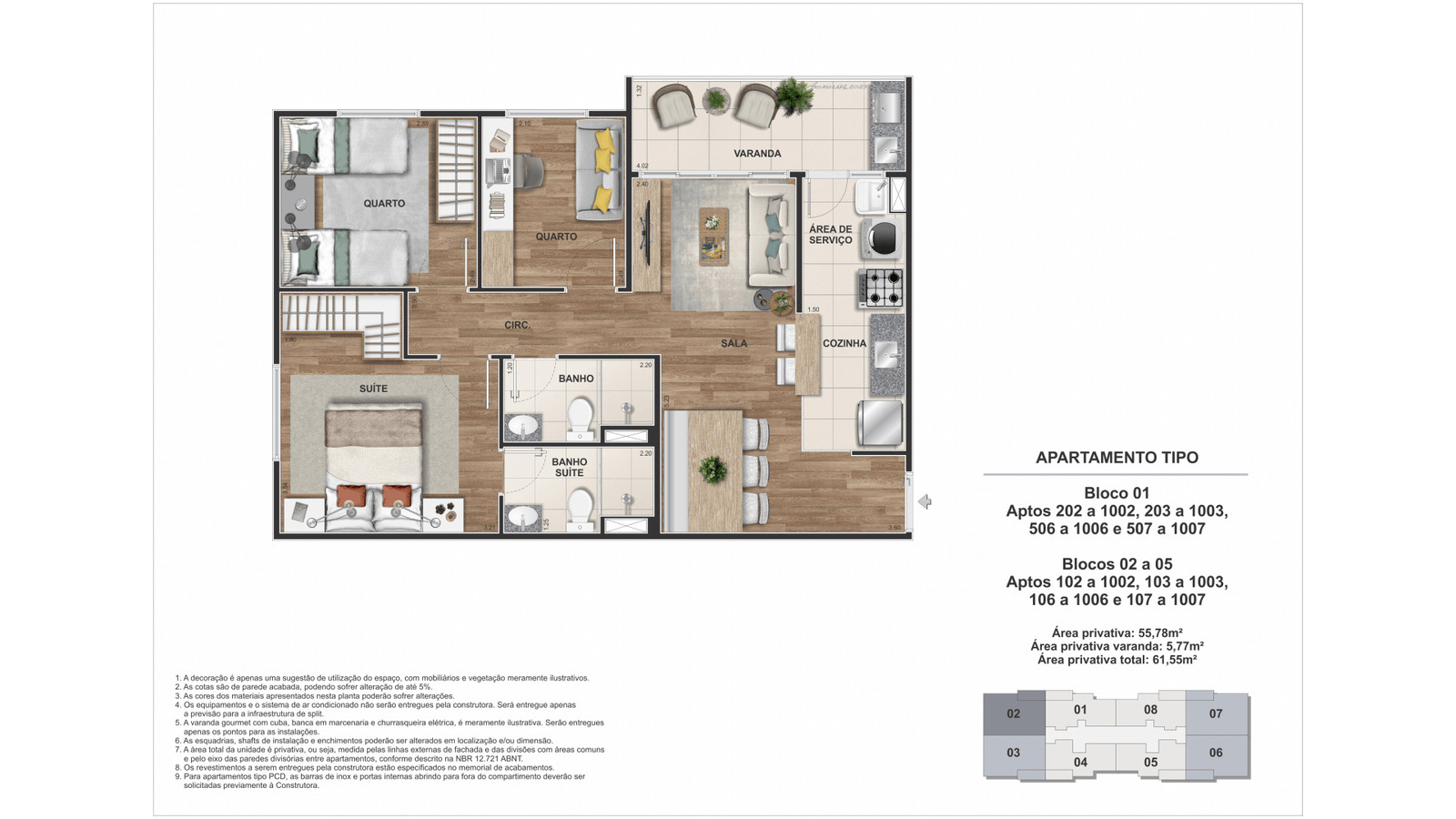 ORIGEM PORTO IMPERIAL SÃO CRISTÓVÃO -  APARTAMENTOS COM 02 E 03 QTOS. SUÍTE  E LAZER COMPLETO.  