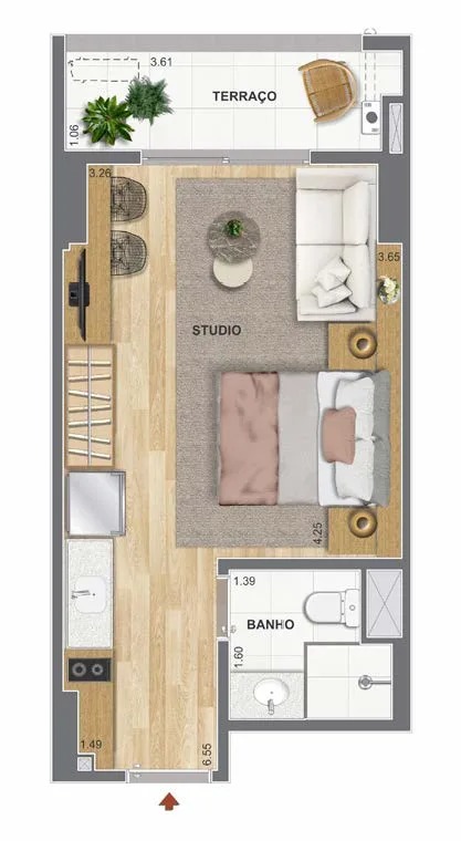 ORLA MAUÁ - RESIDENCIA NO PORTO MARAVILHA RJ. APARTAMENTOS COM 1, 2 E 3 QTOS.