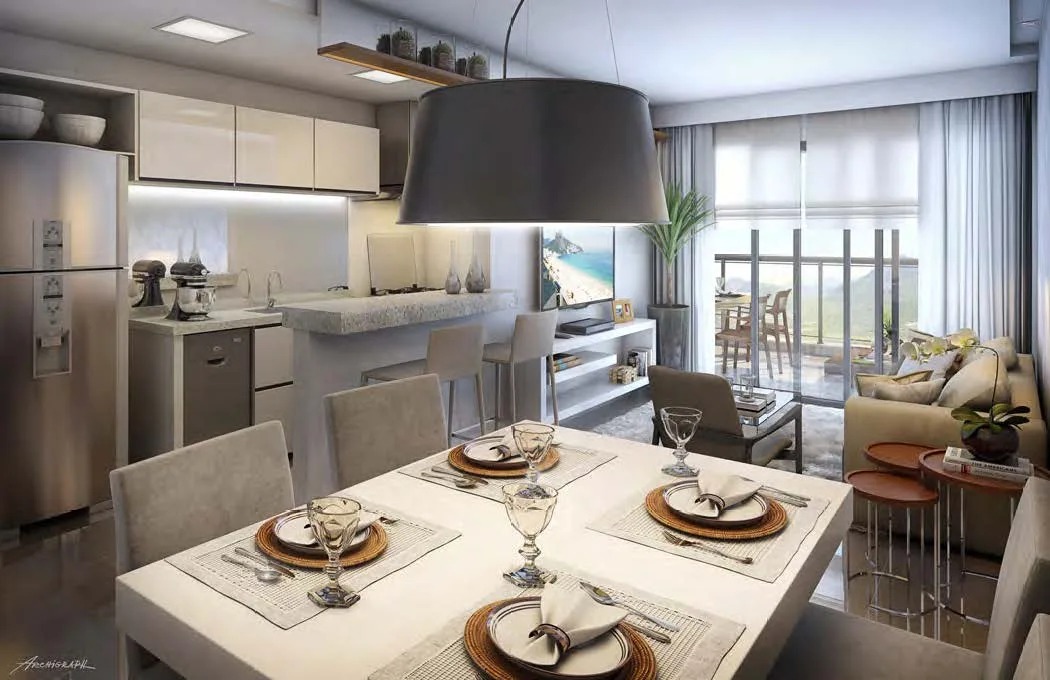 ASTRA ILHA PURA - Apartamentos 2 Qtos. com suíte e double suítes na Barra da Tijuca, com Lazer Completo.