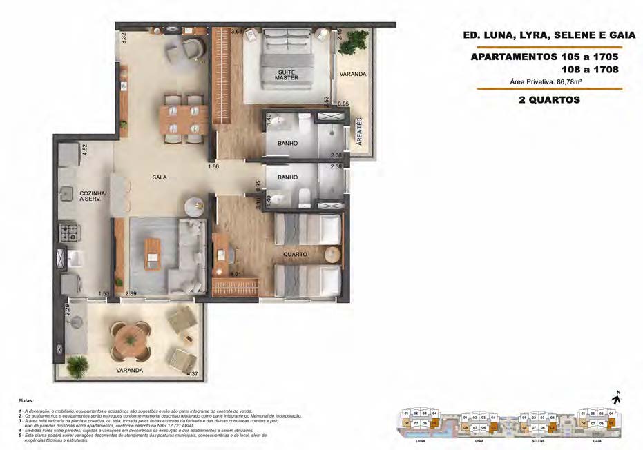 ASTRA ILHA PURA - Apartamentos 2 Qtos. com suíte e double suítes na Barra da Tijuca, com Lazer Completo.