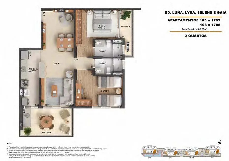 ASTRA ILHA PURA - Apartamentos 2 Qtos. com suíte e double suítes na Barra da Tijuca, com Lazer Completo.