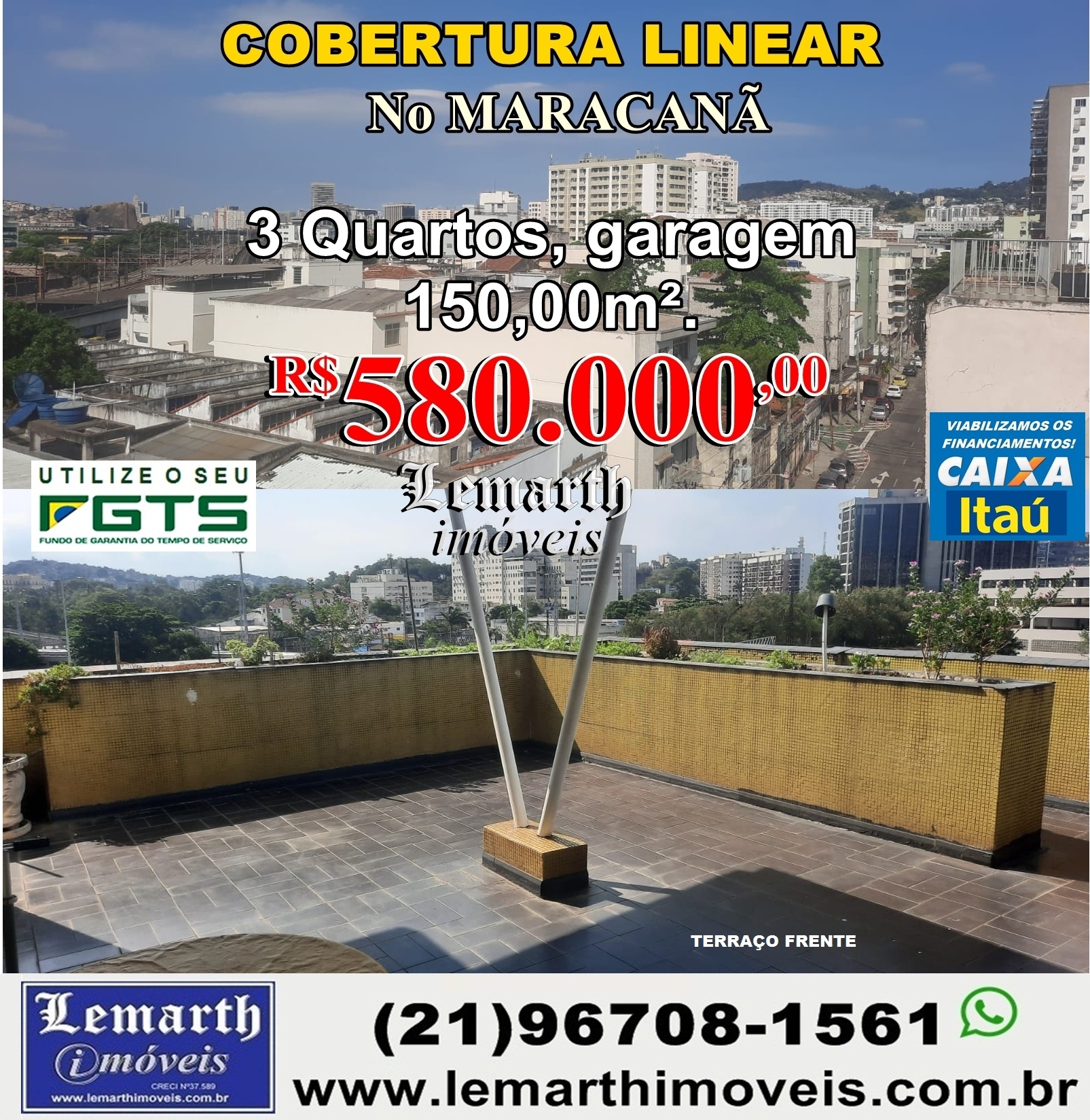 Cobertura - Venda, Maracanã, Rio de Janeiro, RJ