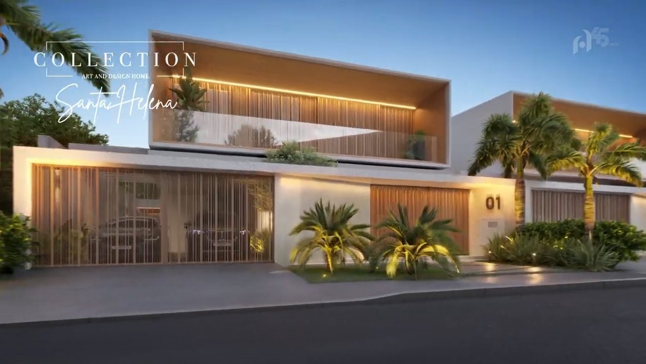 Casas na Barra - Collection Santa Helena - Luxo com 5 suítes, 690,00m² 4 vagas