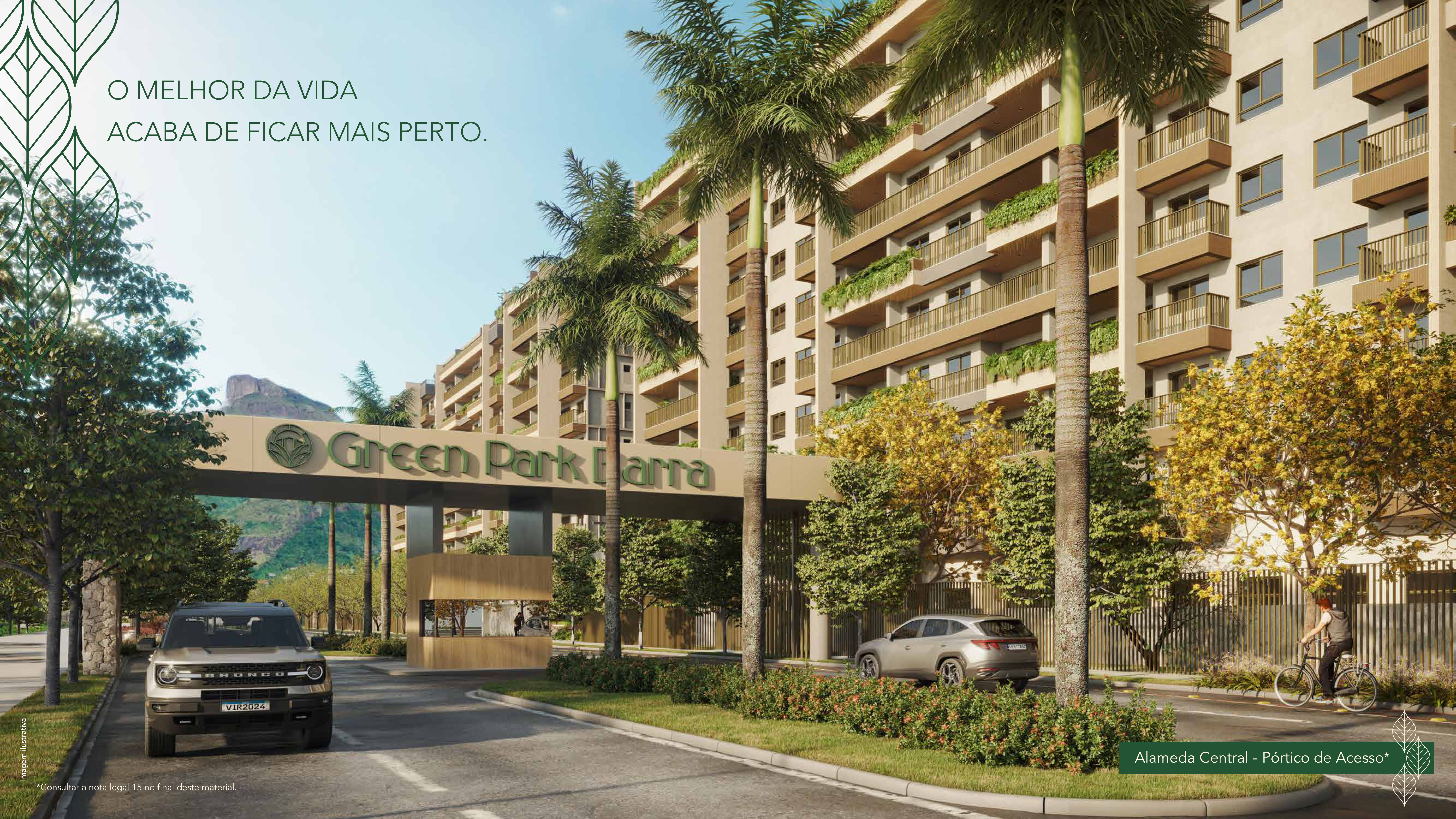 Green Park Barra  -  Apartamentos, coberturas e gardens de 2, 3 e 4 qtos.
