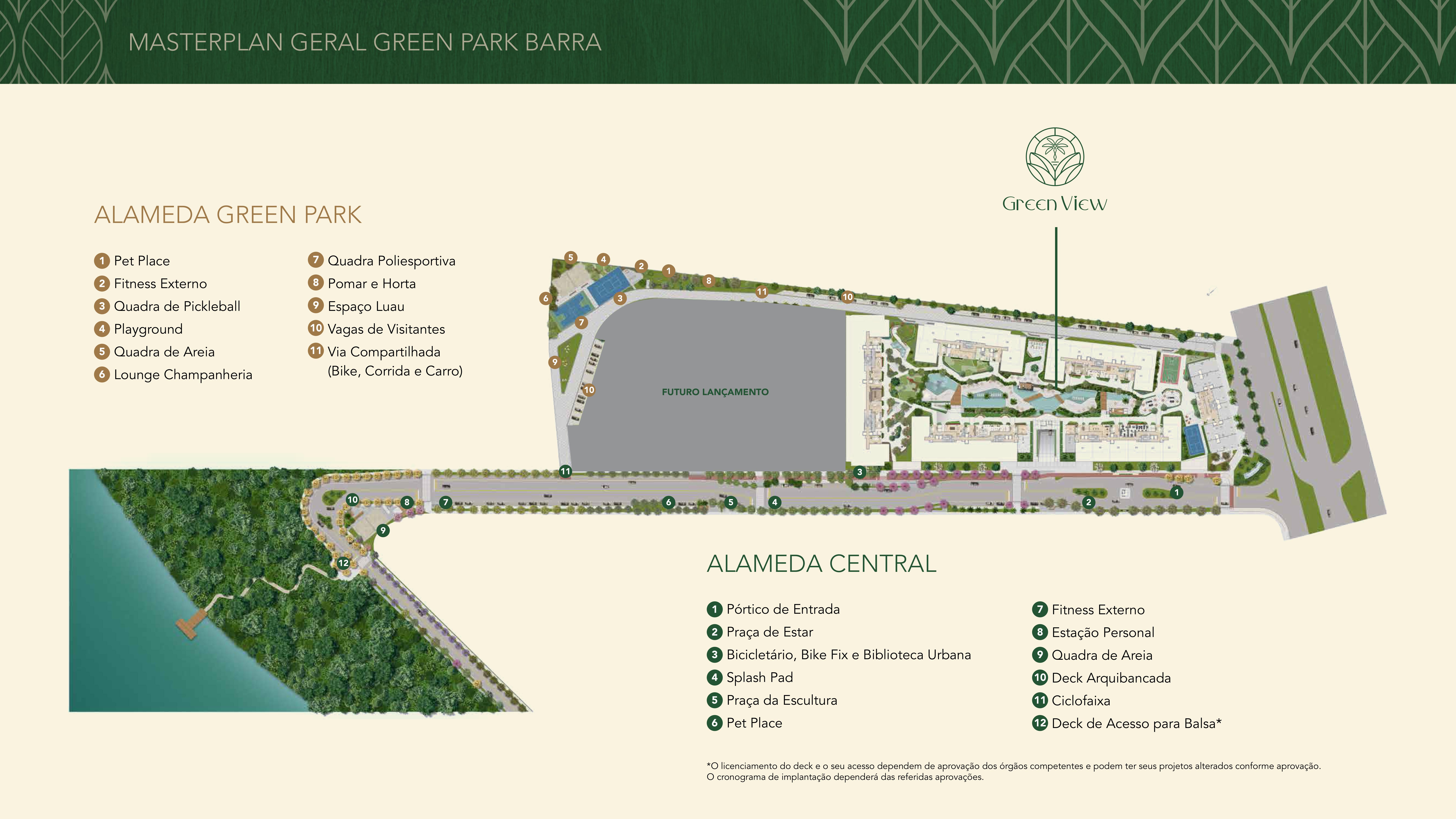 Green Park Barra  -  Apartamentos, coberturas e gardens de 2, 3 e 4 qtos.