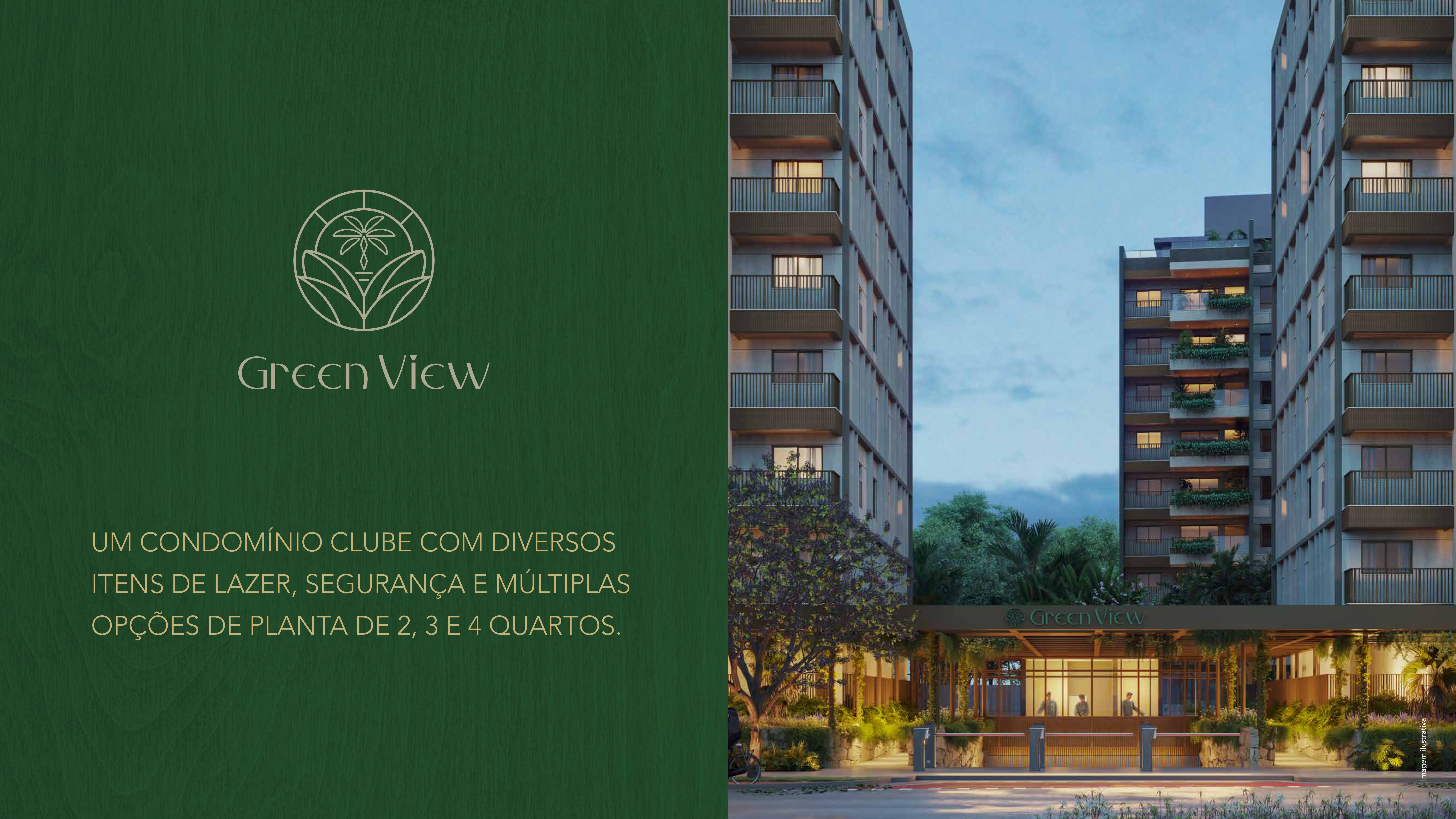 Green Park Barra  -  Apartamentos, coberturas e gardens de 2, 3 e 4 qtos.