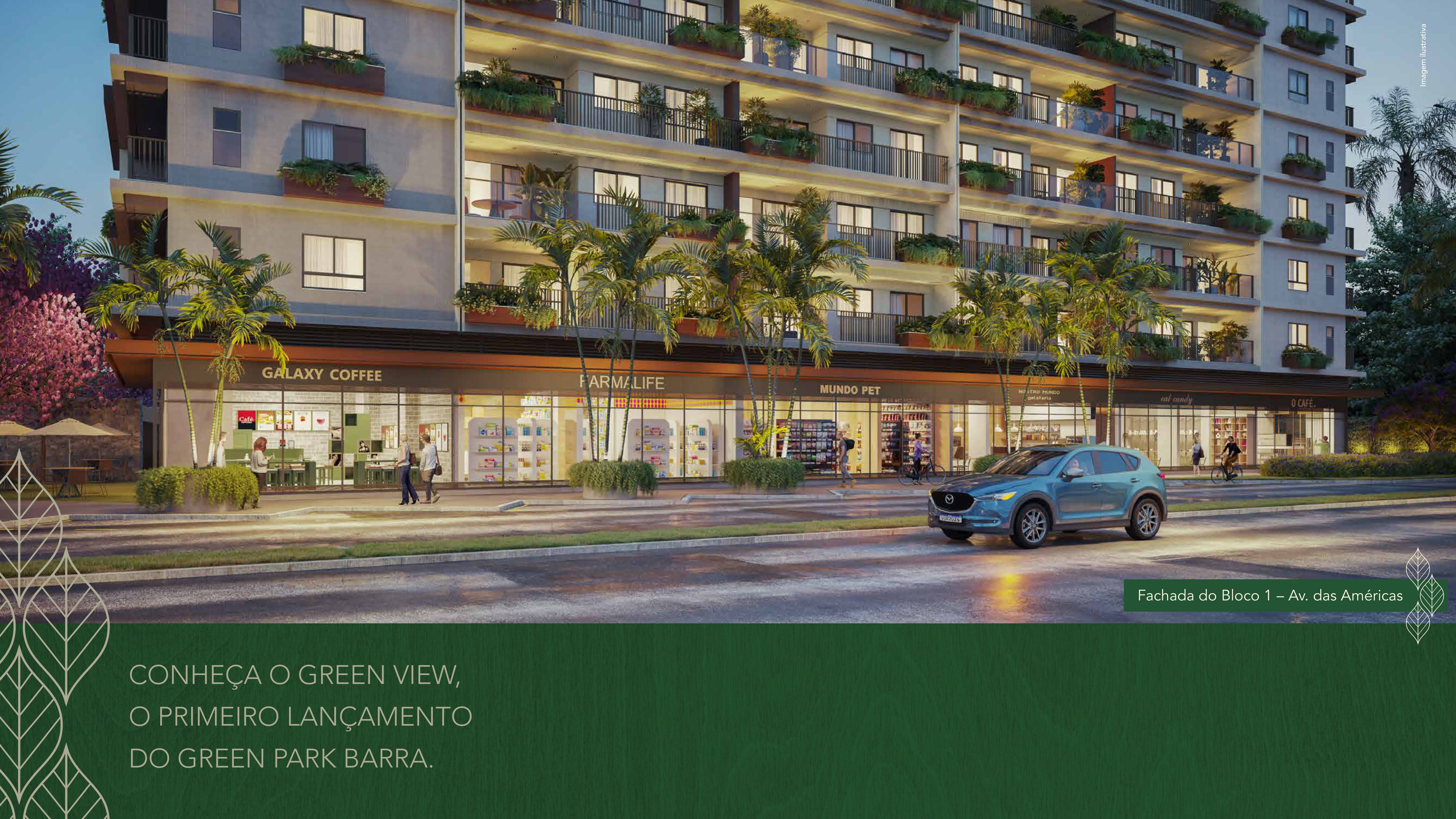 Green Park Barra  -  Apartamentos, coberturas e gardens de 2, 3 e 4 qtos.