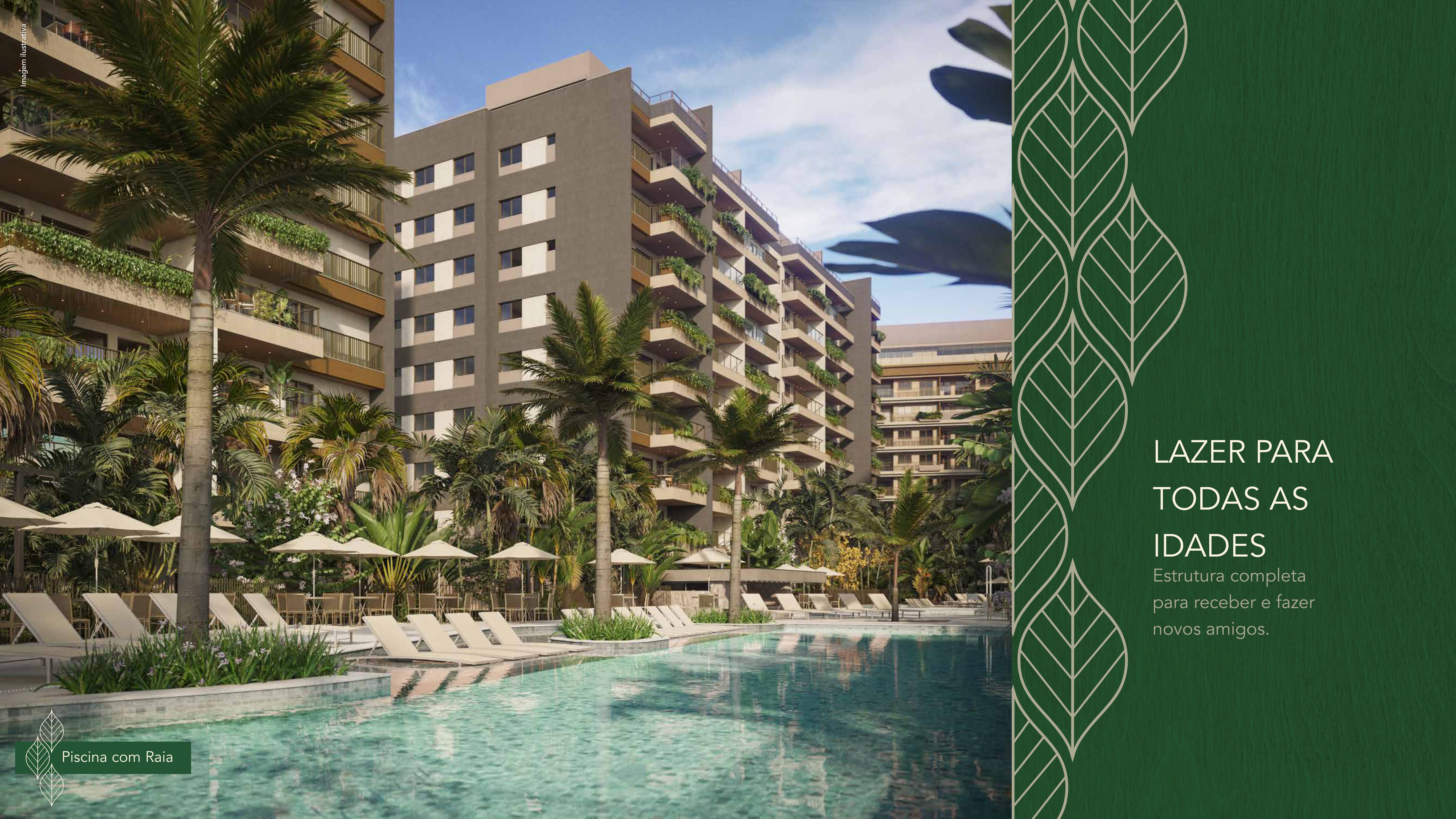 Green Park Barra  -  Apartamentos, coberturas e gardens de 2, 3 e 4 qtos.