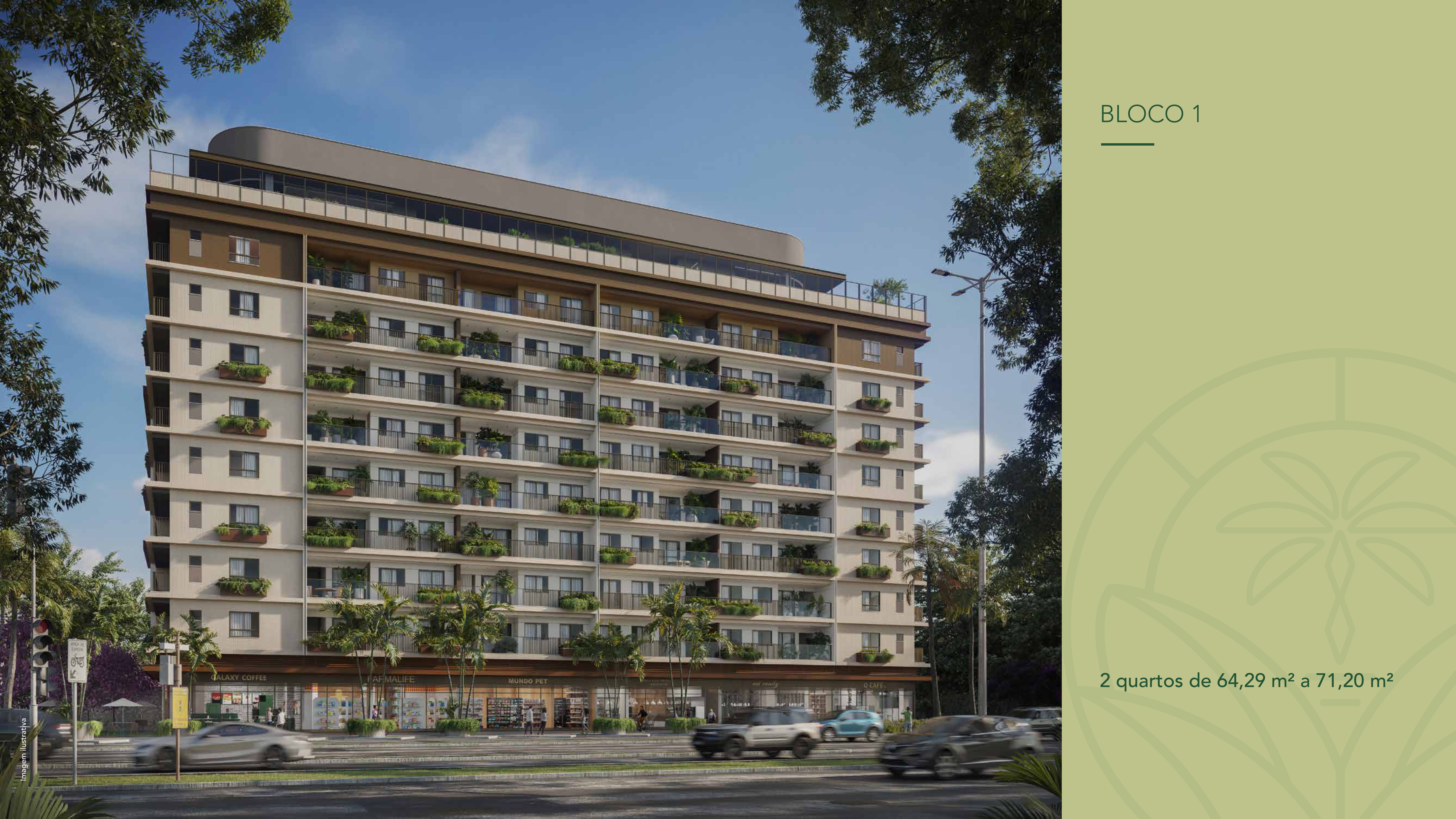 Green Park Barra  -  Apartamentos, coberturas e gardens de 2, 3 e 4 qtos.