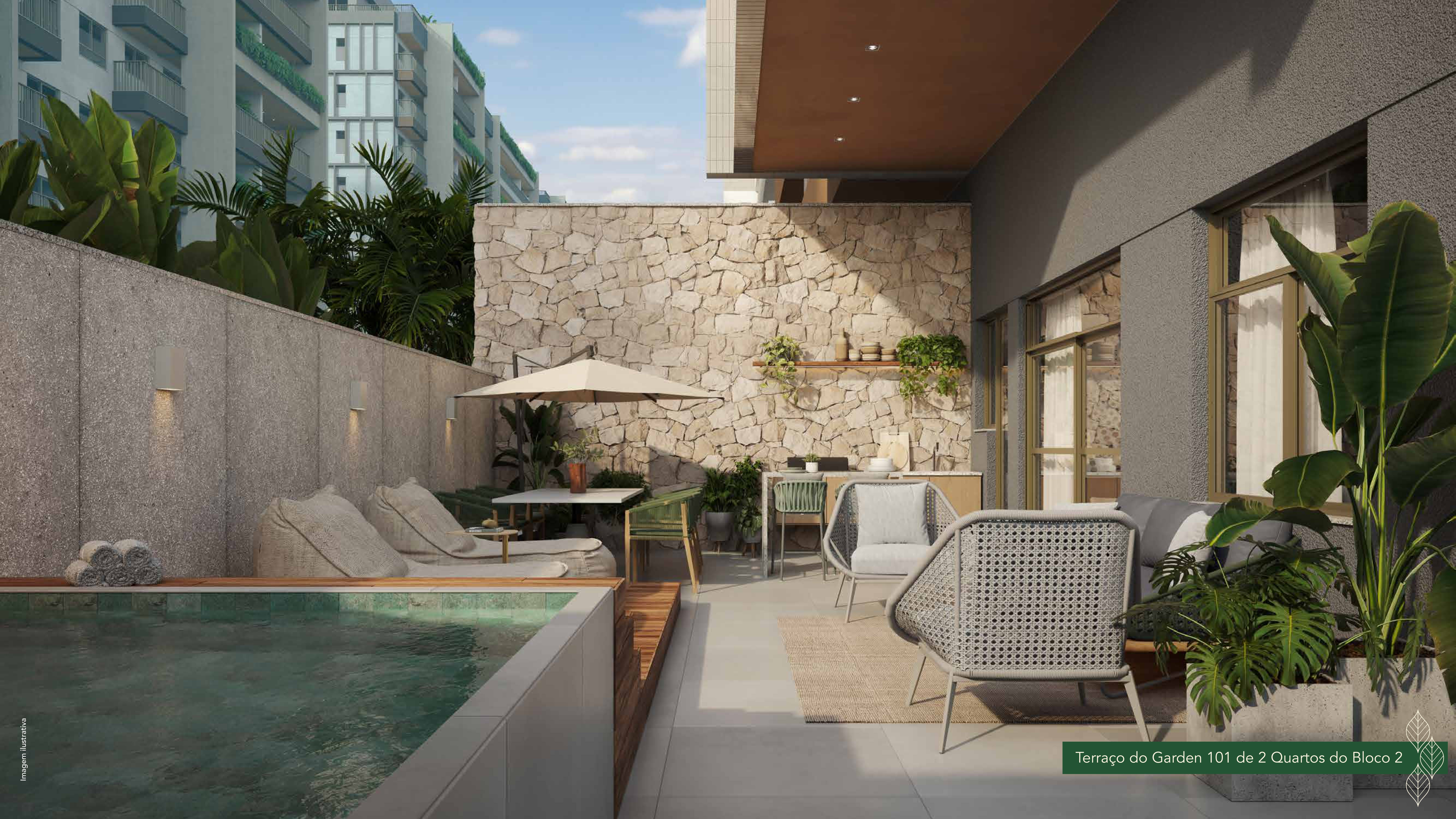 Green Park Barra  -  Apartamentos, coberturas e gardens de 2, 3 e 4 qtos.