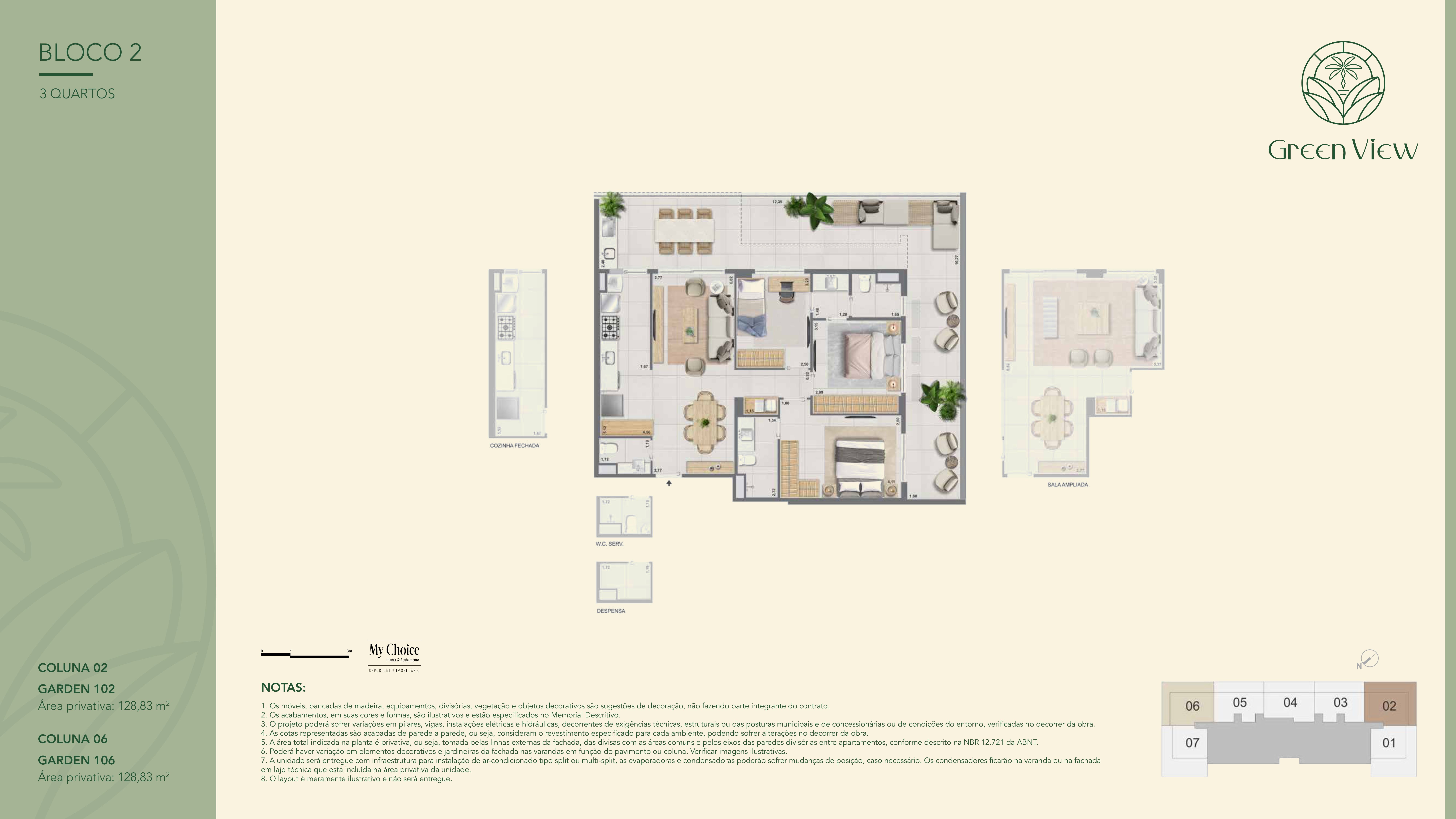 Green Park Barra  -  Apartamentos, coberturas e gardens de 2, 3 e 4 qtos.