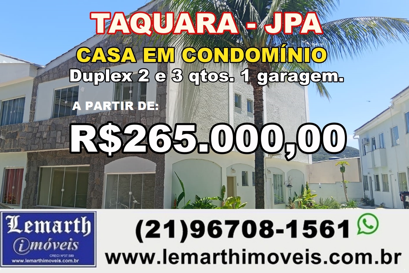 Casa em condomínio - Venda, Taquara, Rio de Janeiro, RJ