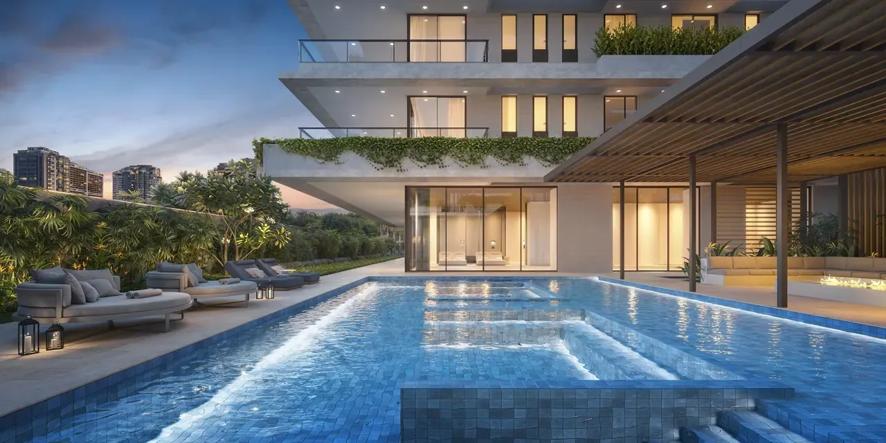 Lissoni Barra da Tijuca - Riio by Piero Lissoni - Apartamentos com 4 a 5 suítes, com metragens de 262 m² a 506 m².