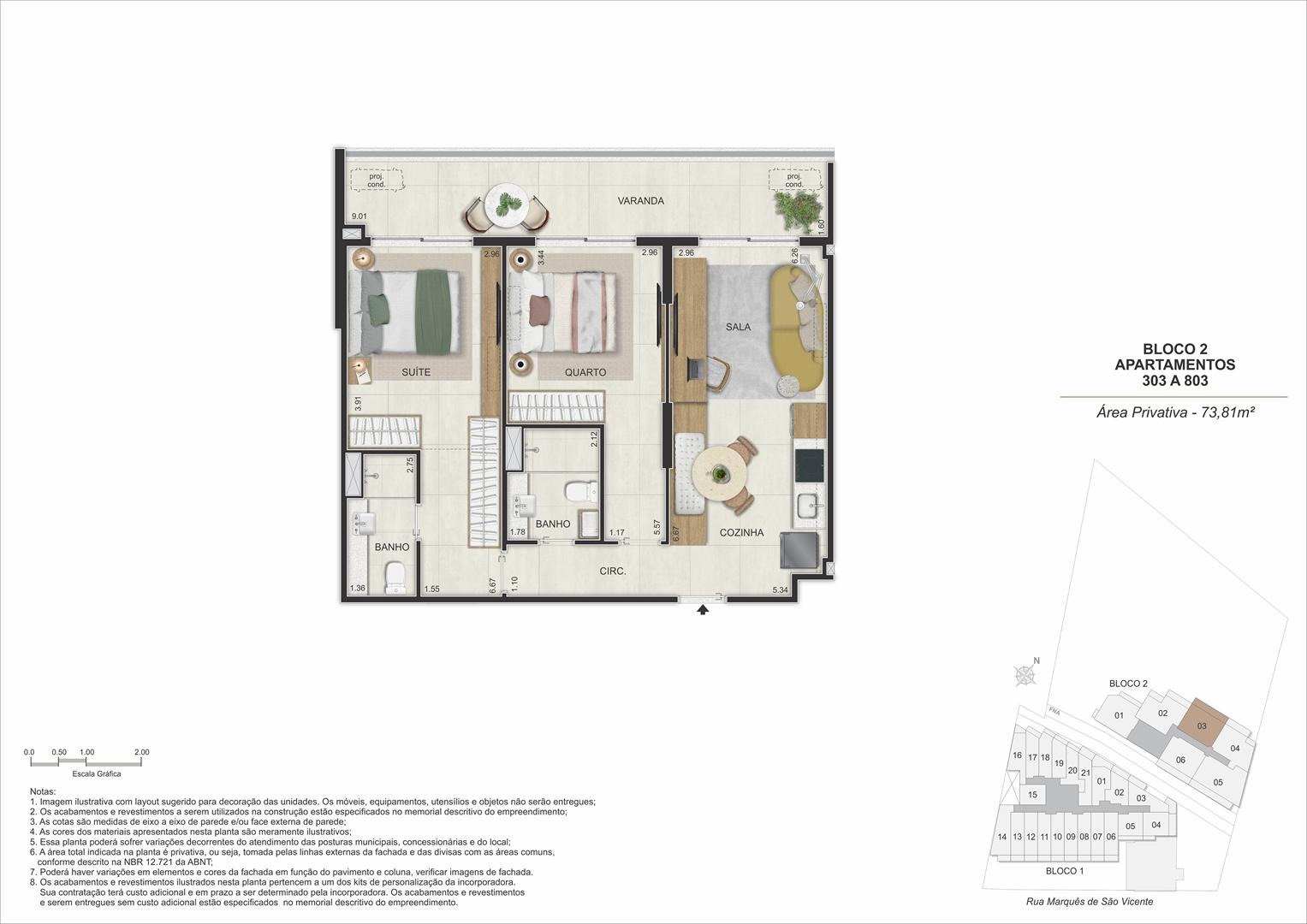 Gaví Gávea + Vida - Confortável Estúdios na Gávea - Rio de Janeiro RJ