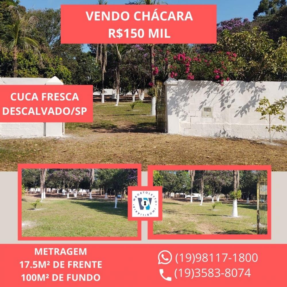 Chácara - Venda, CUCA FRESCA, Descalvado, SP