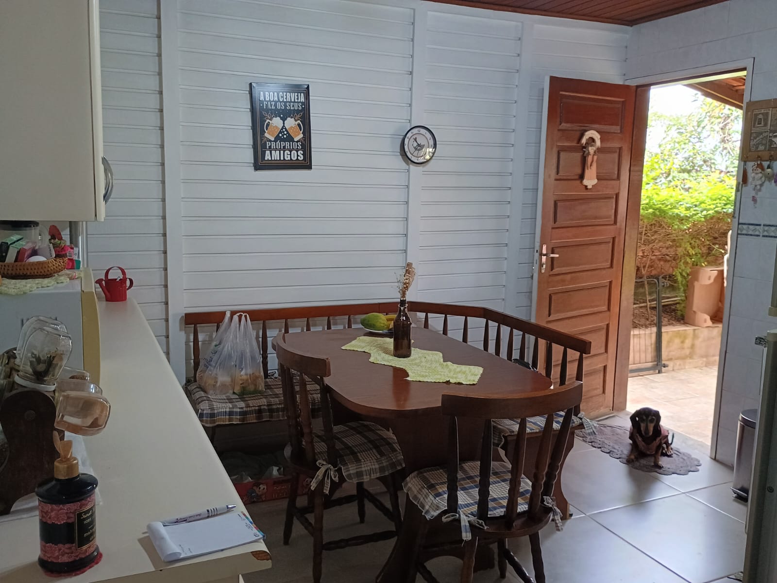 Casa em estilo rústica com piscina no São José do Ribeirão 