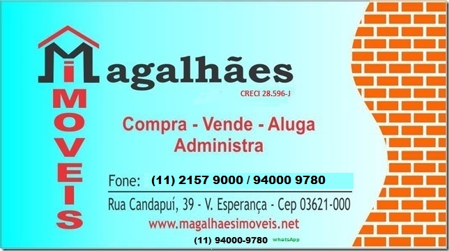 Magalhães Imoveis - O imóvel do seus sonhos está aqui!