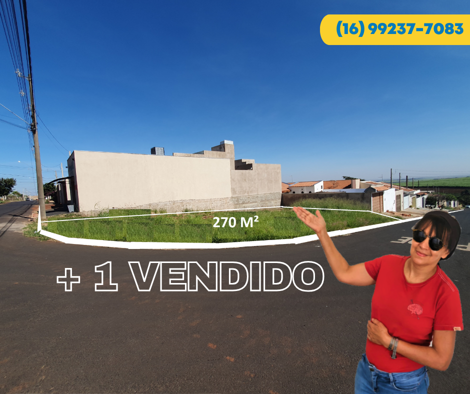 Terreno - Venda, RESIDENCIAL BOM JARDIM, Brodowski, SP
