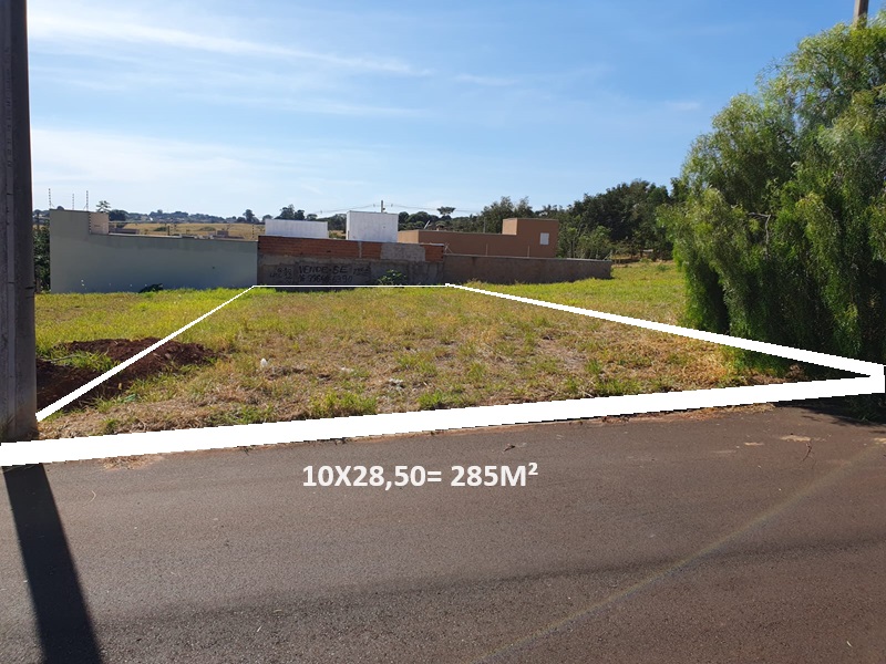 VENDE: TERRENO DE 285 M² NO JARDIM QUEBEC EM BRODOWSKI (brodosqui)