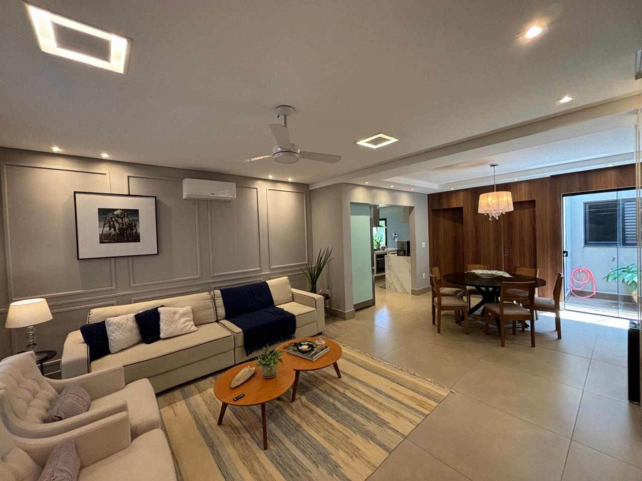 VENDE. RESIDENCIA DE ALTO PADRÃO COM 03 DORMITÓRIOS - CENTRO - BRODOWSKI-SP 