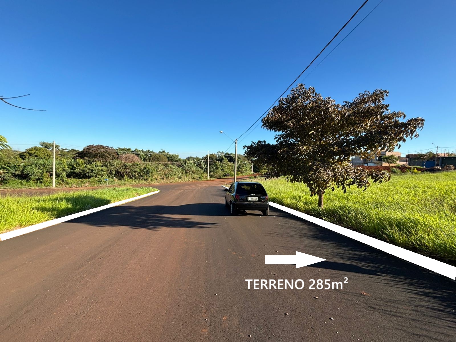 VENDE: TERRENO de 285m² NO JARDIM QUEBEC EM BRODOWSKI-SP.