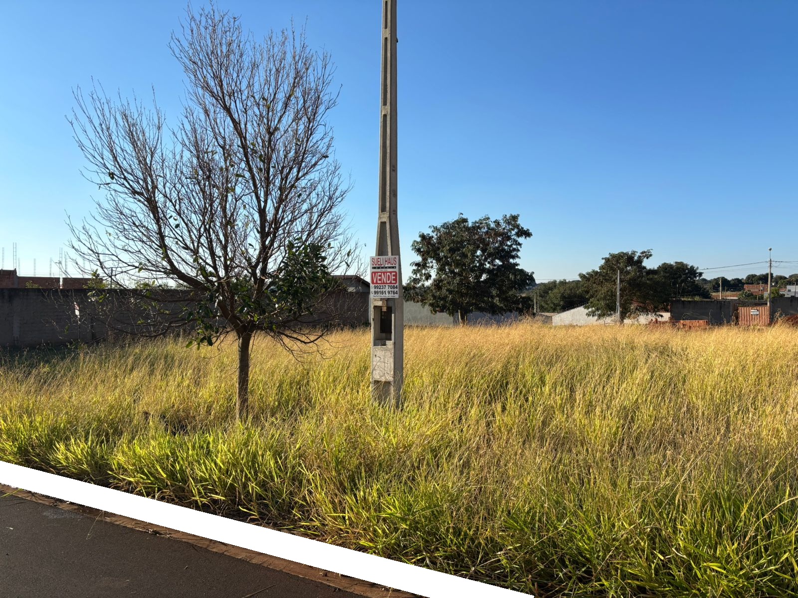 VENDE: 02 TERRENOS JUNTOS - TOTAL 570 m² - JARDIM QUEBEC - BRODOWSKI-SP.
