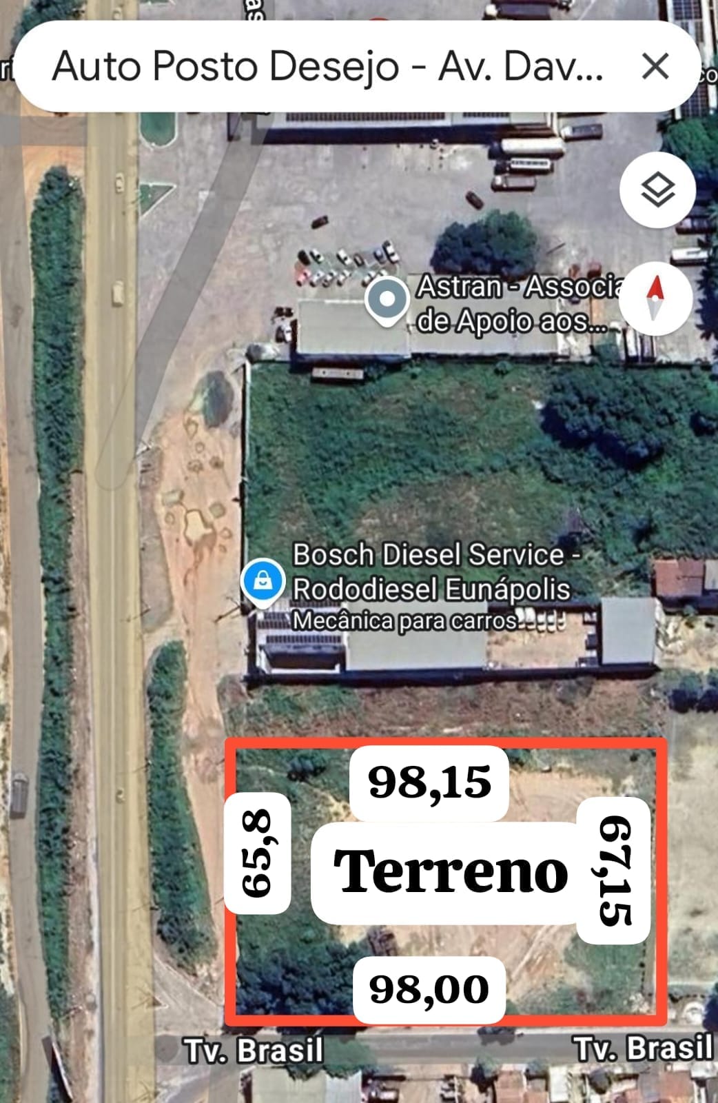 Área - Venda, Br 101, Eunápolis, BA