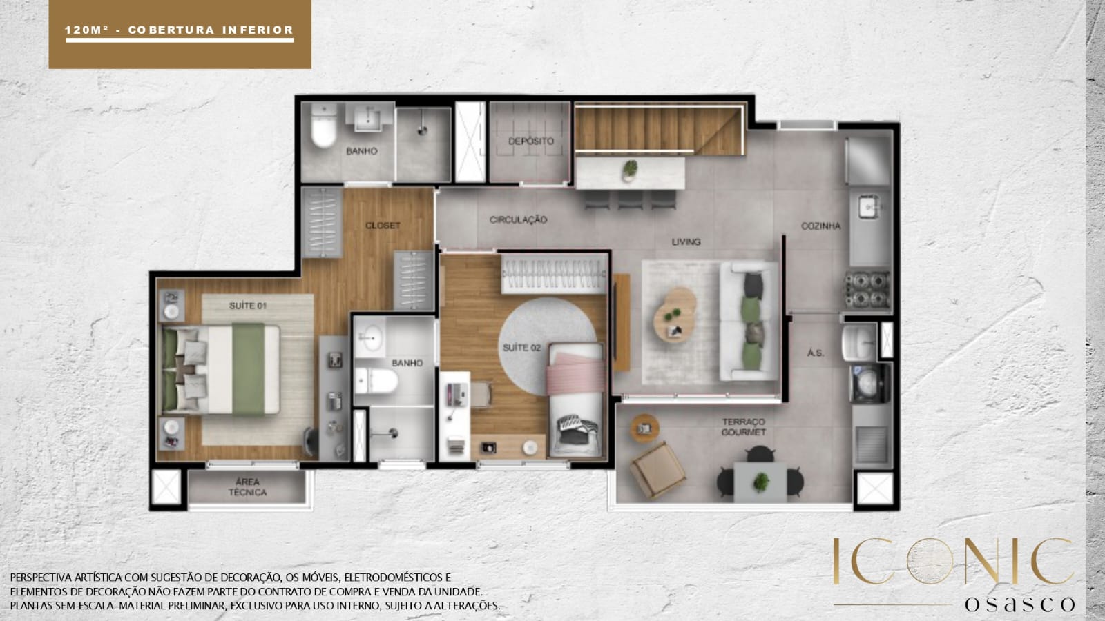 Cobertura Duplex em Osasco 120m²