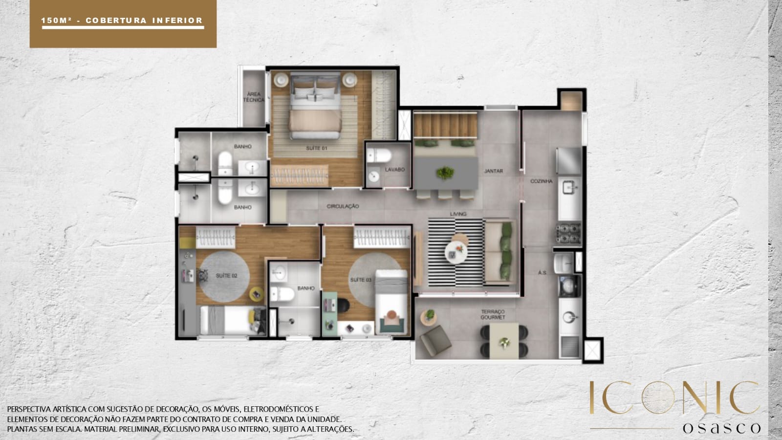 Cobertura Duplex em Osasco 150m²